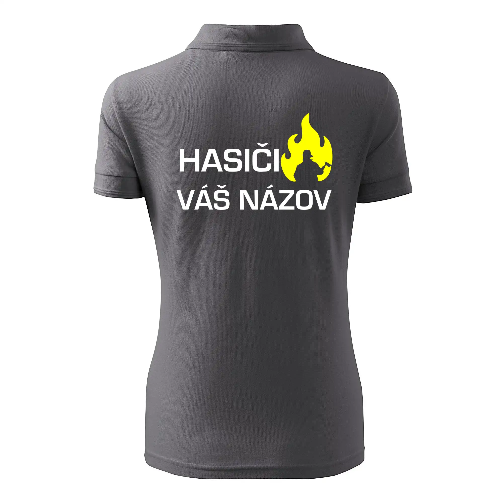 Hasiči - Váš názov - FLUO + Reflexná potlač