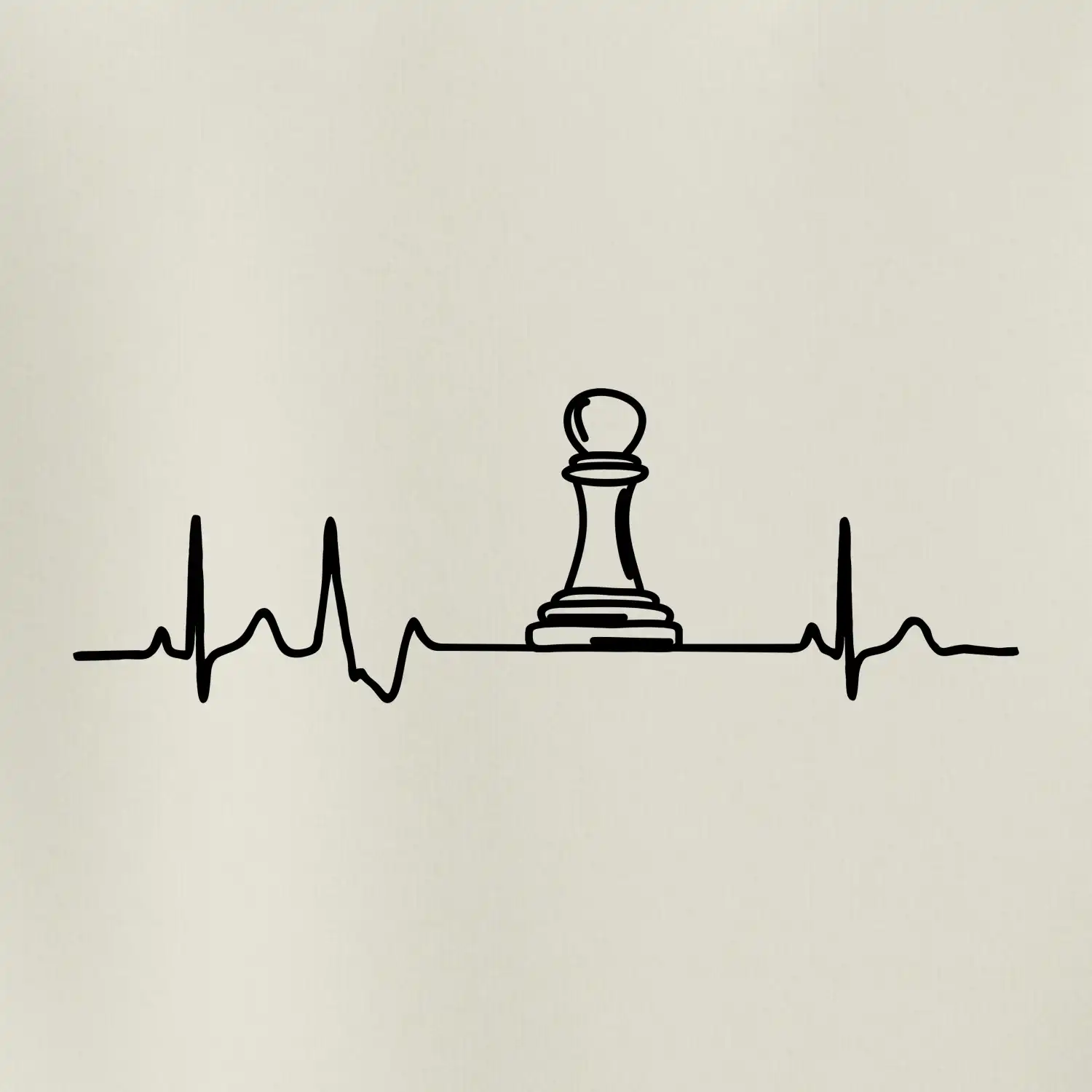 EKG Šachové figurky - Pěšec