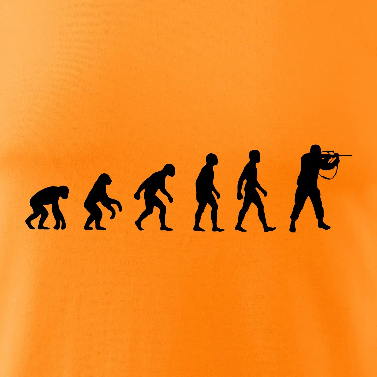 Evoluce vojáka - stojící