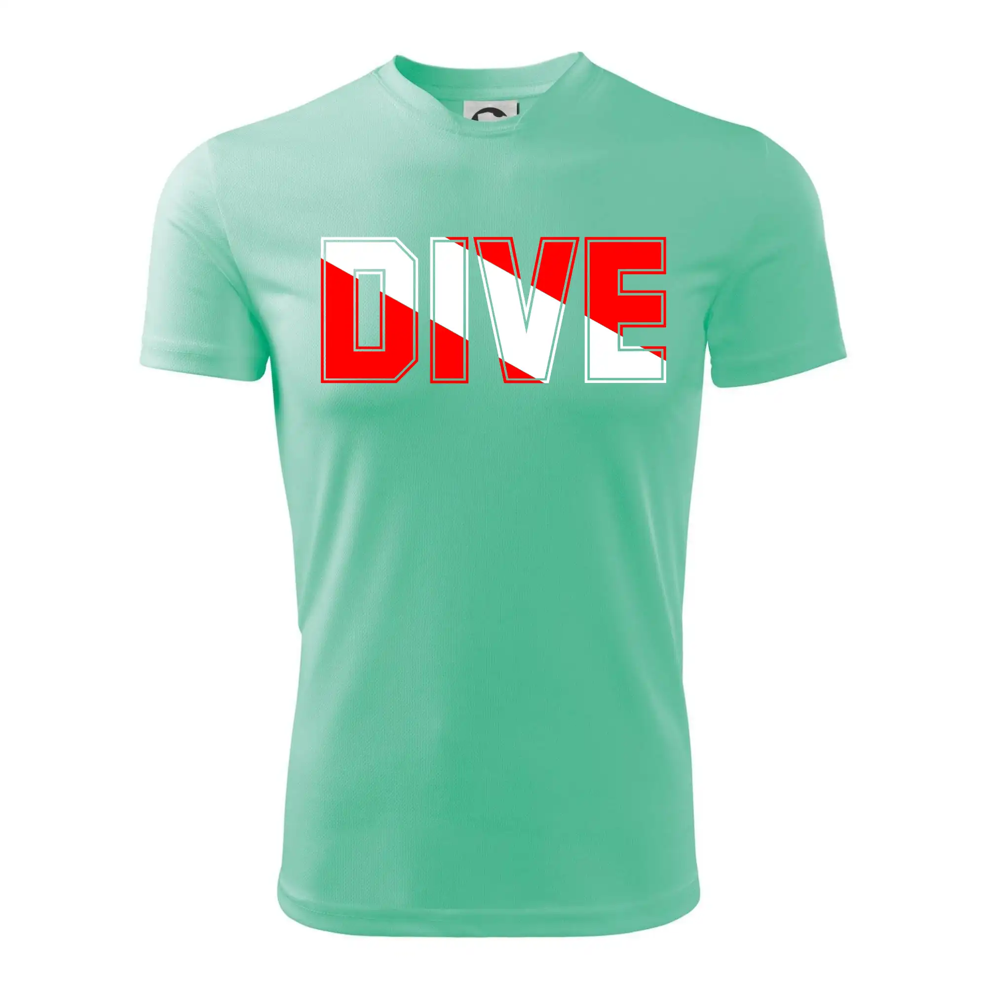 Dive nápis vlajka