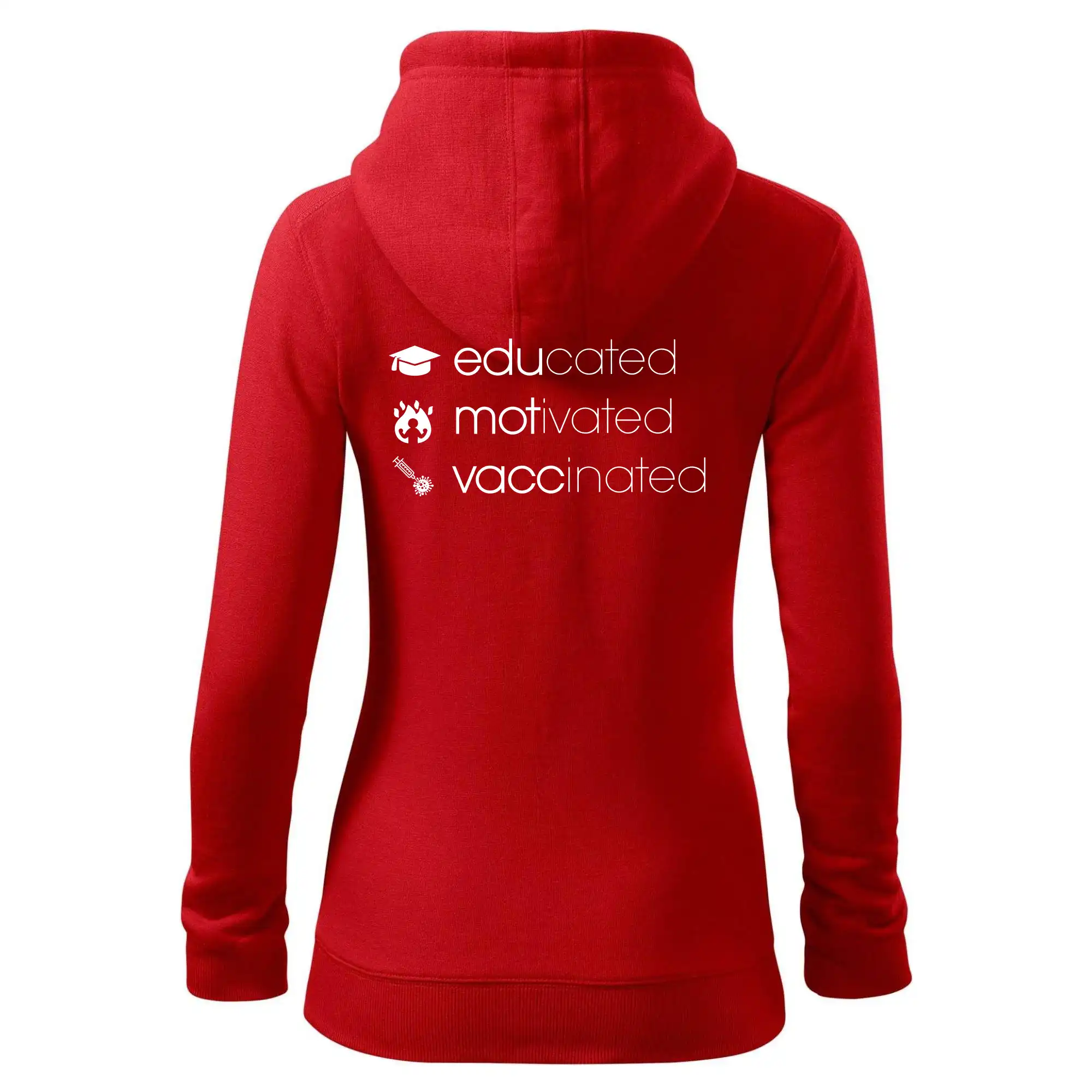 Educated motivated vaccinated