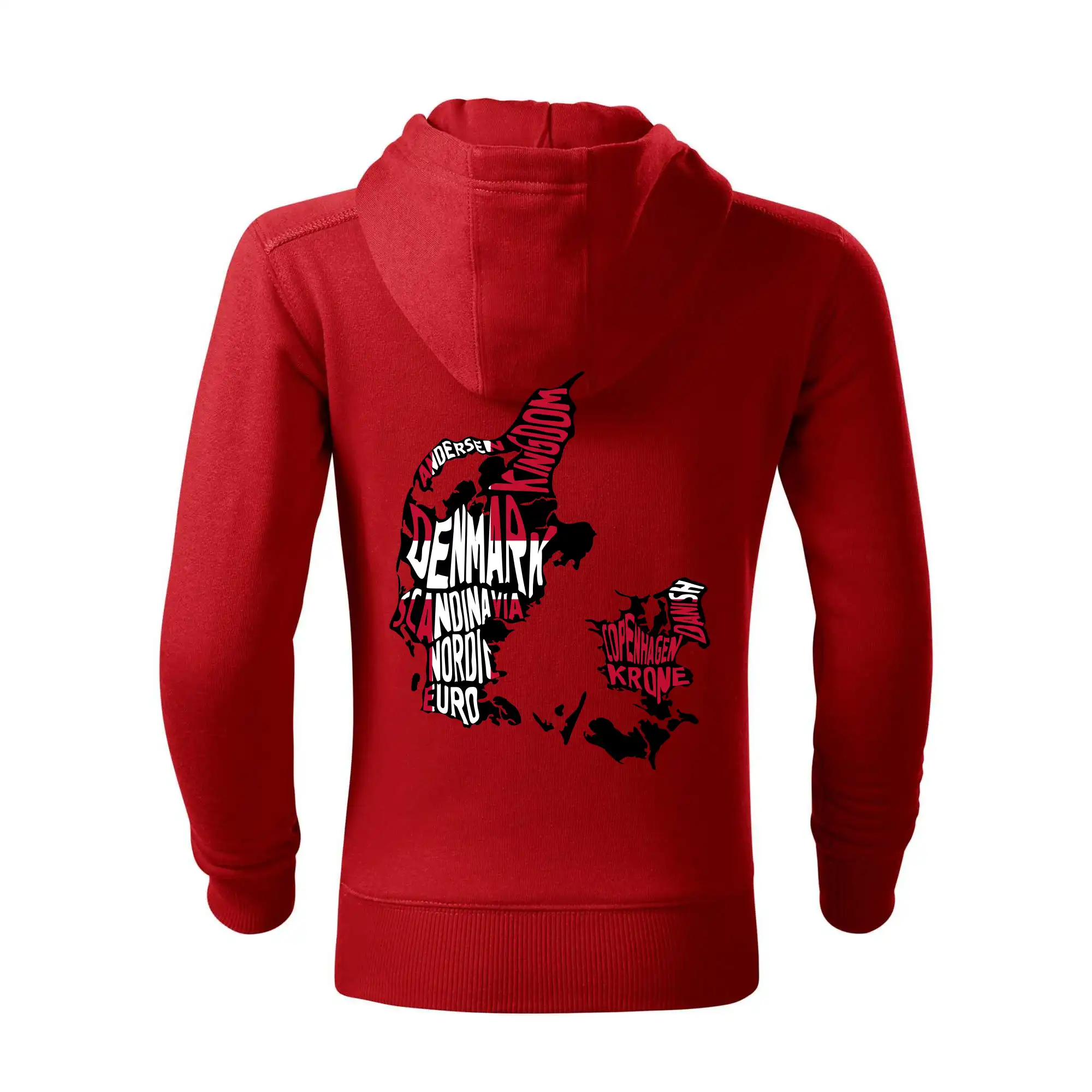 Mapy - názvy měst - Dánsko