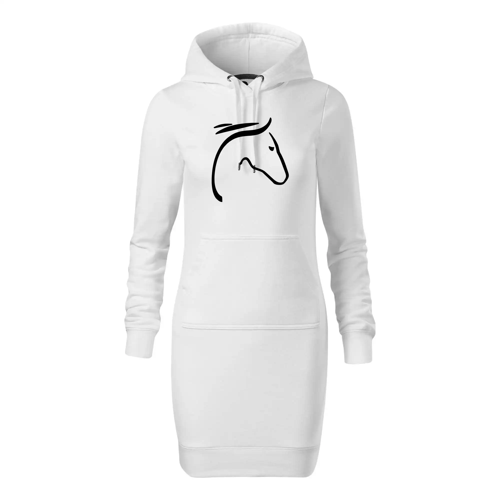 Kůň - hlava silueta