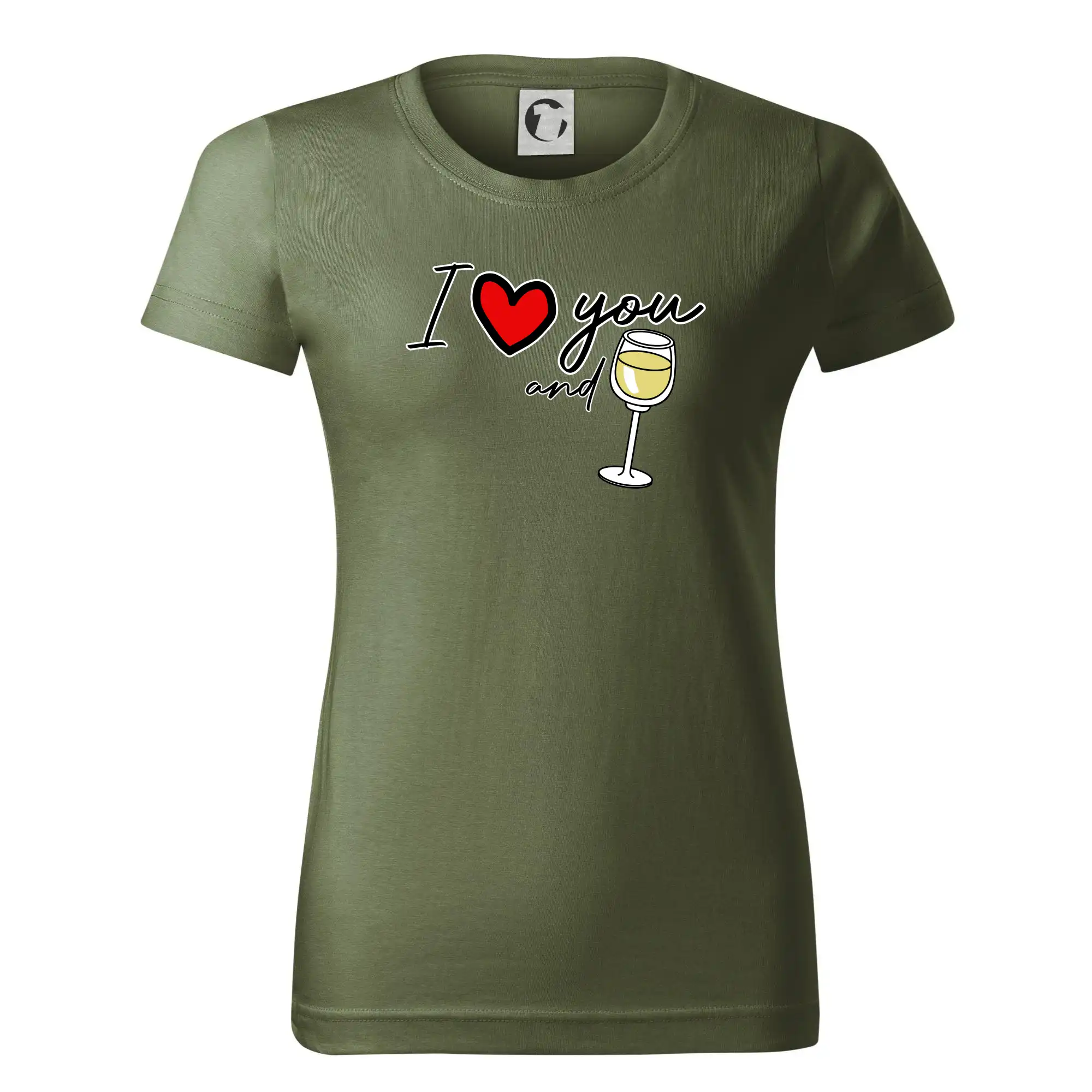 I love you and white wine