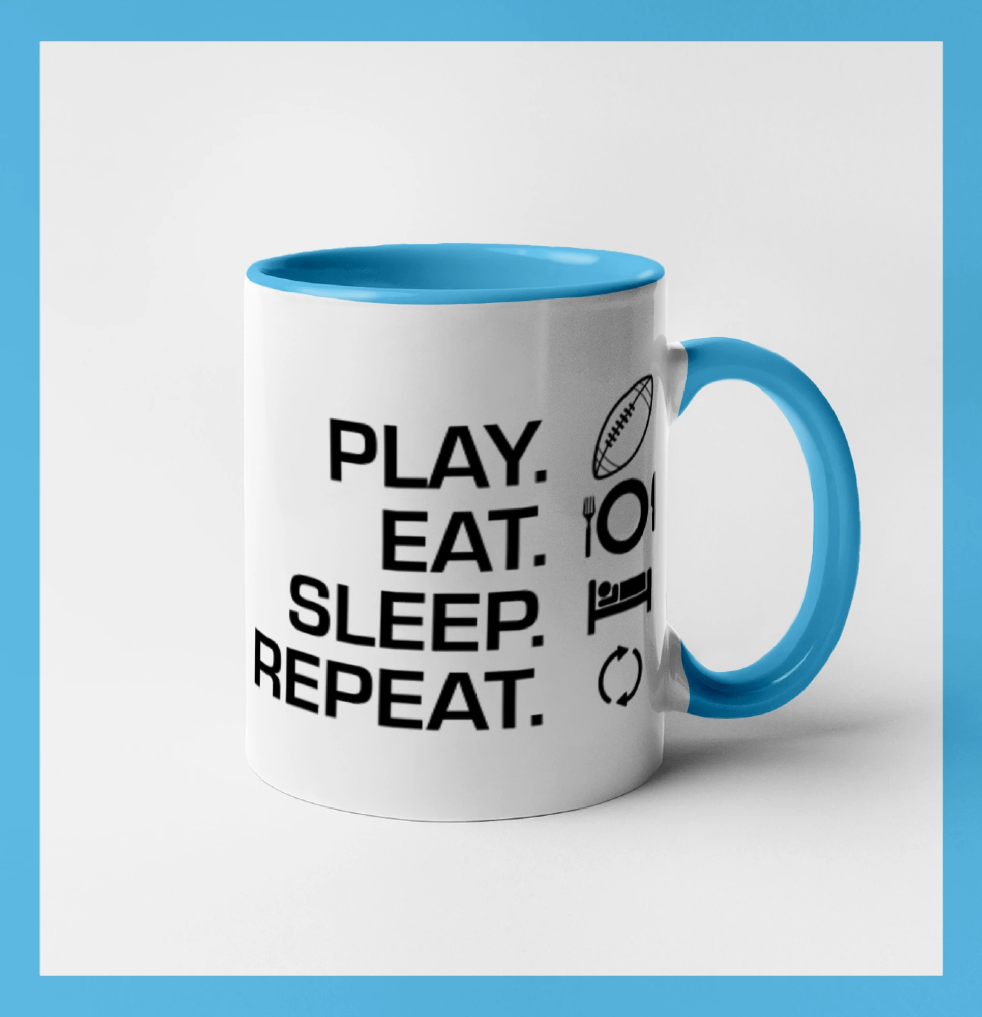 Play Eat Sleep Repeat americký fotbal