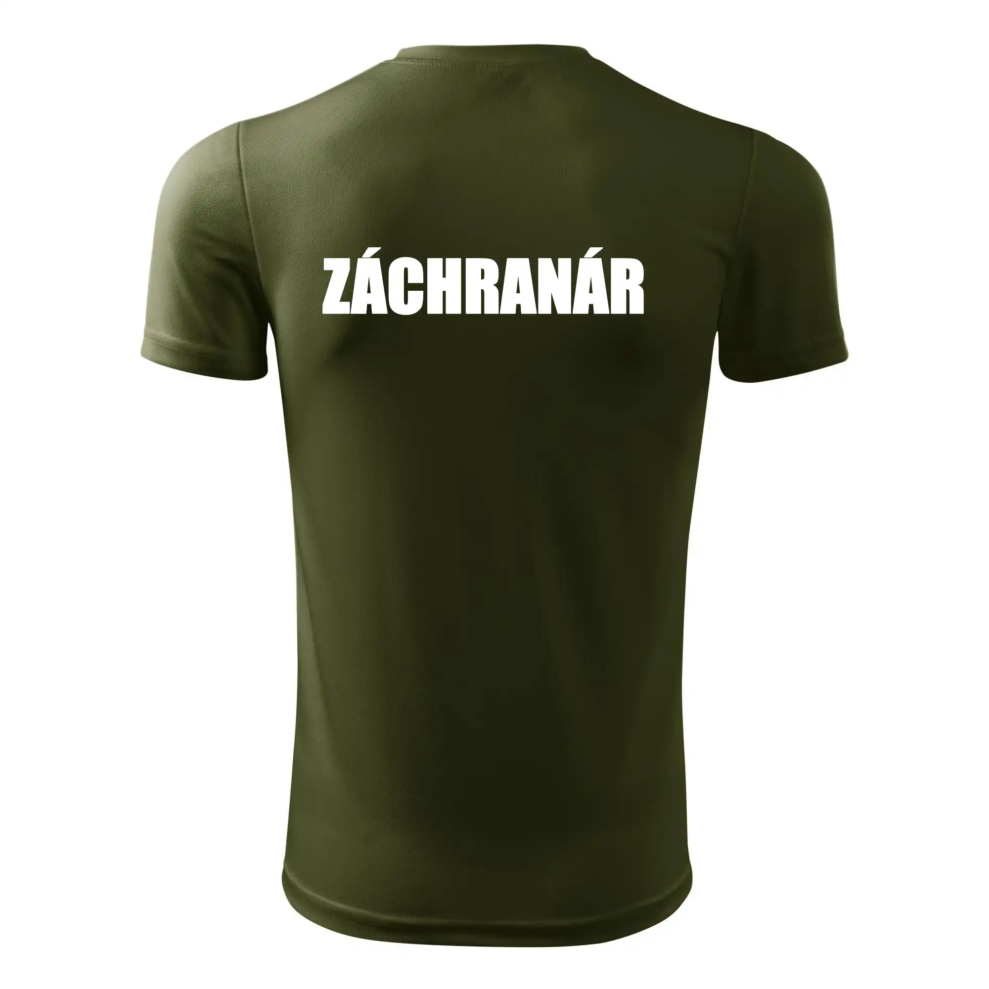 Nápis Záchranár + hviezda