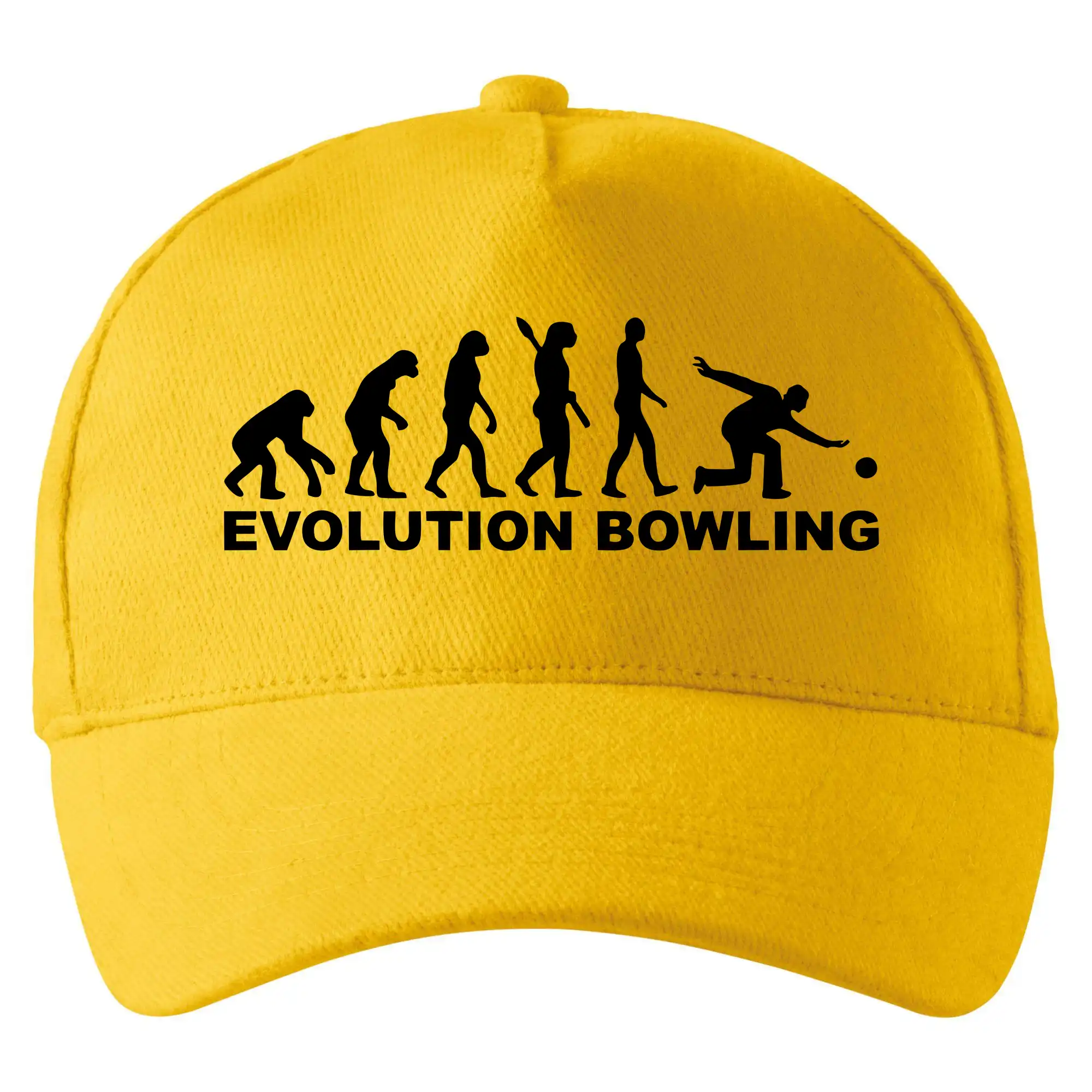 Tričká Bowling - Bowling evolúcia - Šiltovka so zahnutým šiltom a mosaznou sponou