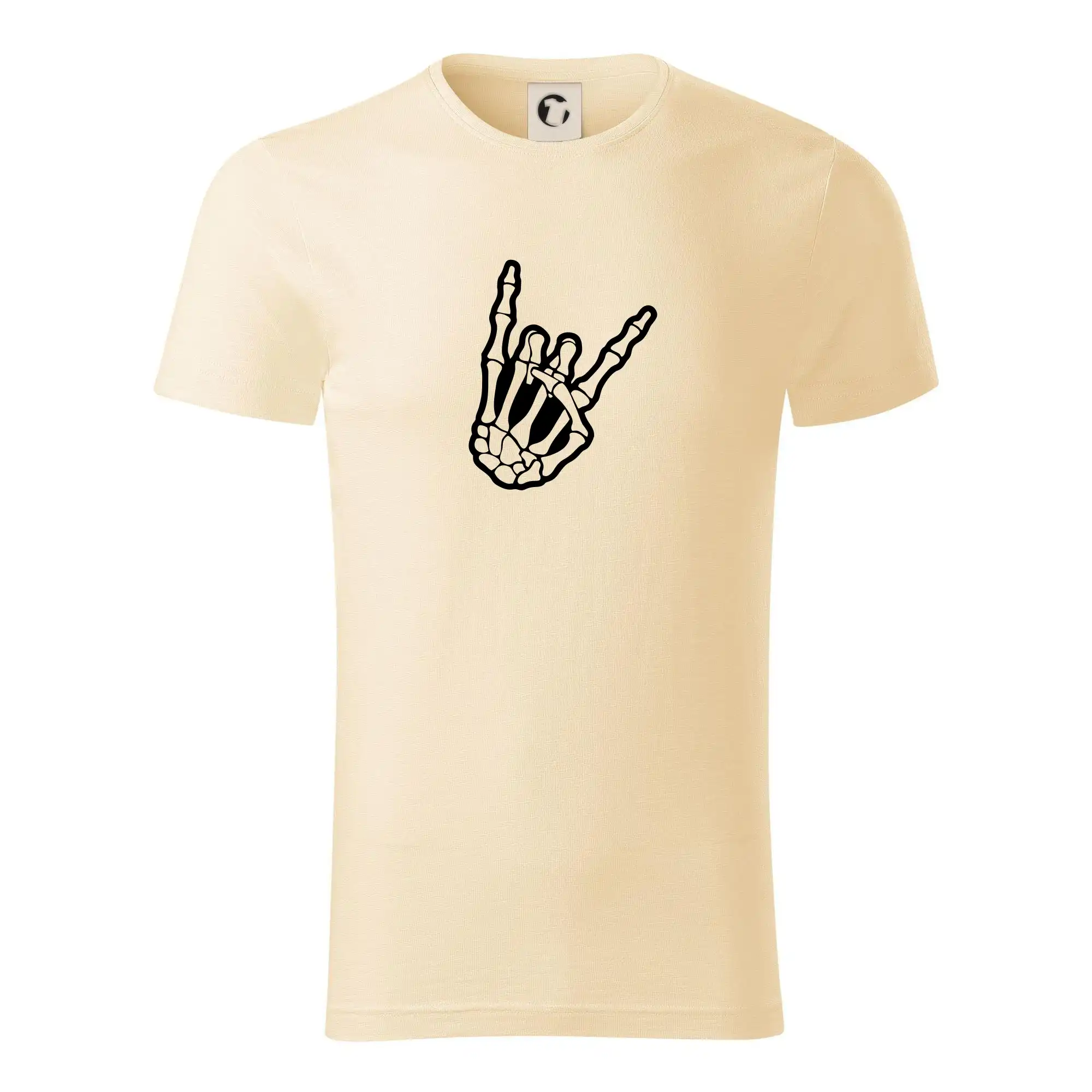 Hudobné tričká - Rock ruka - Tričko z organickej bavlny