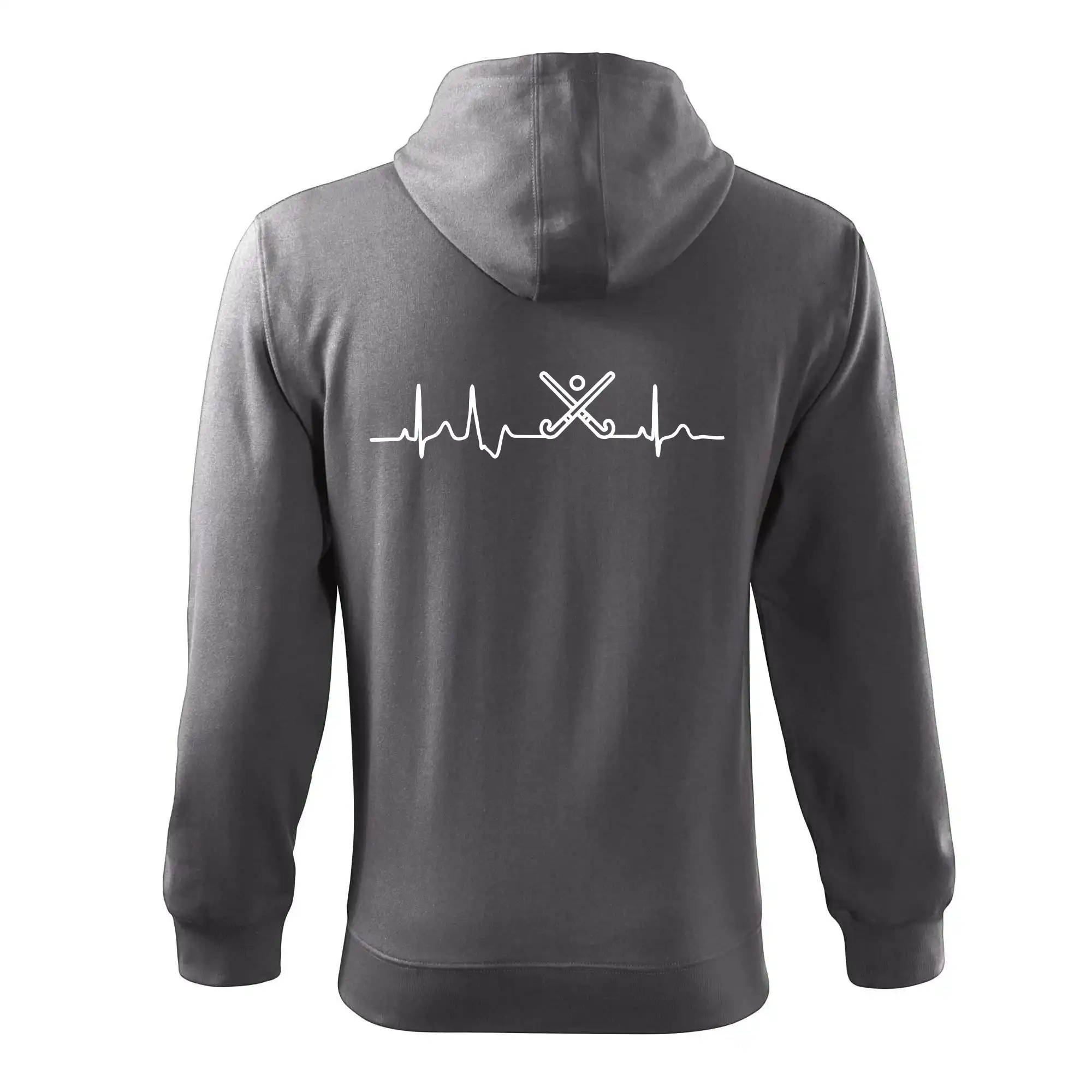 Ostatné športy - Pozemný hokej ekg - hokejky - Mikina s kapucňou na zips trendy zipper