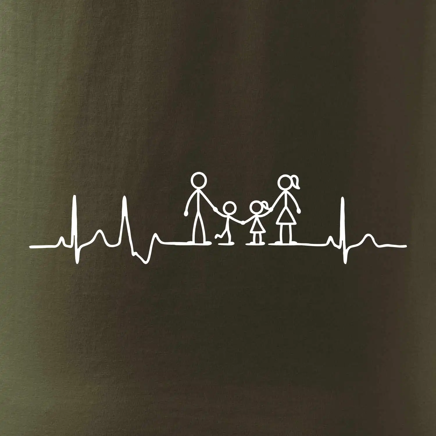 EKG rodina - kluk holka