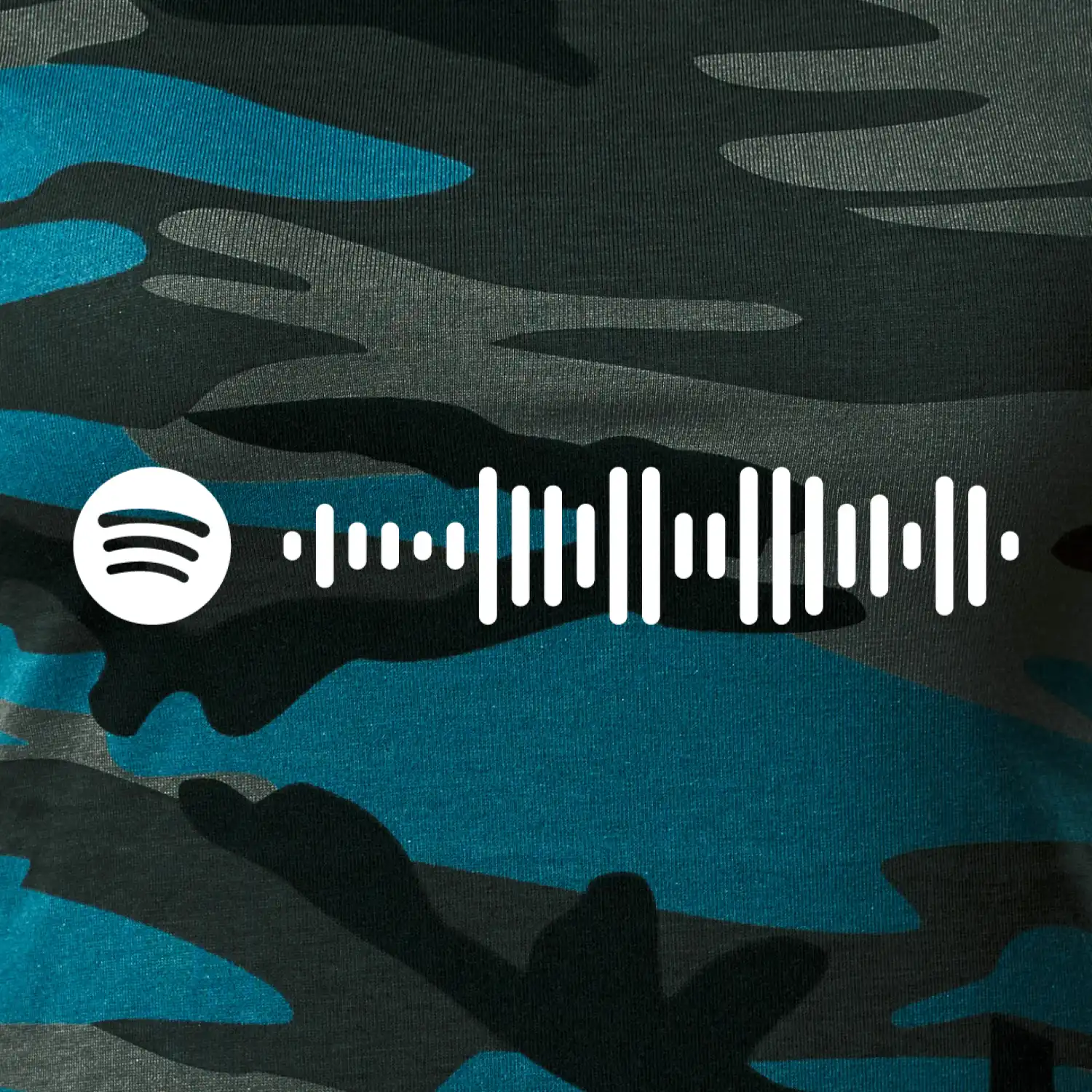 Spotify kód na prsu