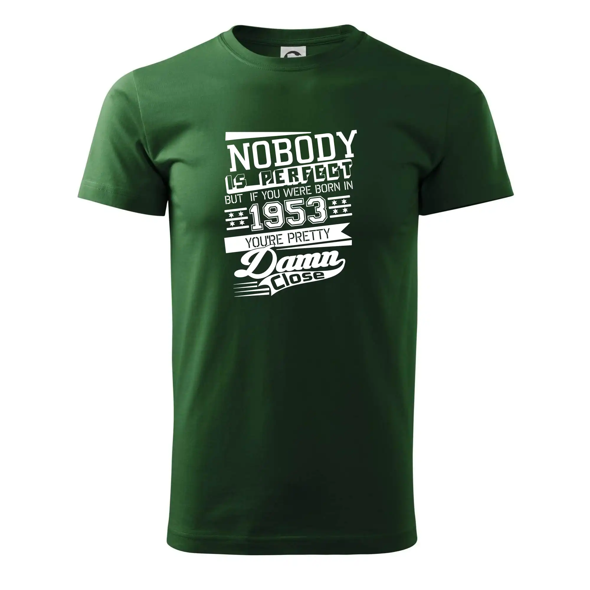 Nobody is perfect - 1953