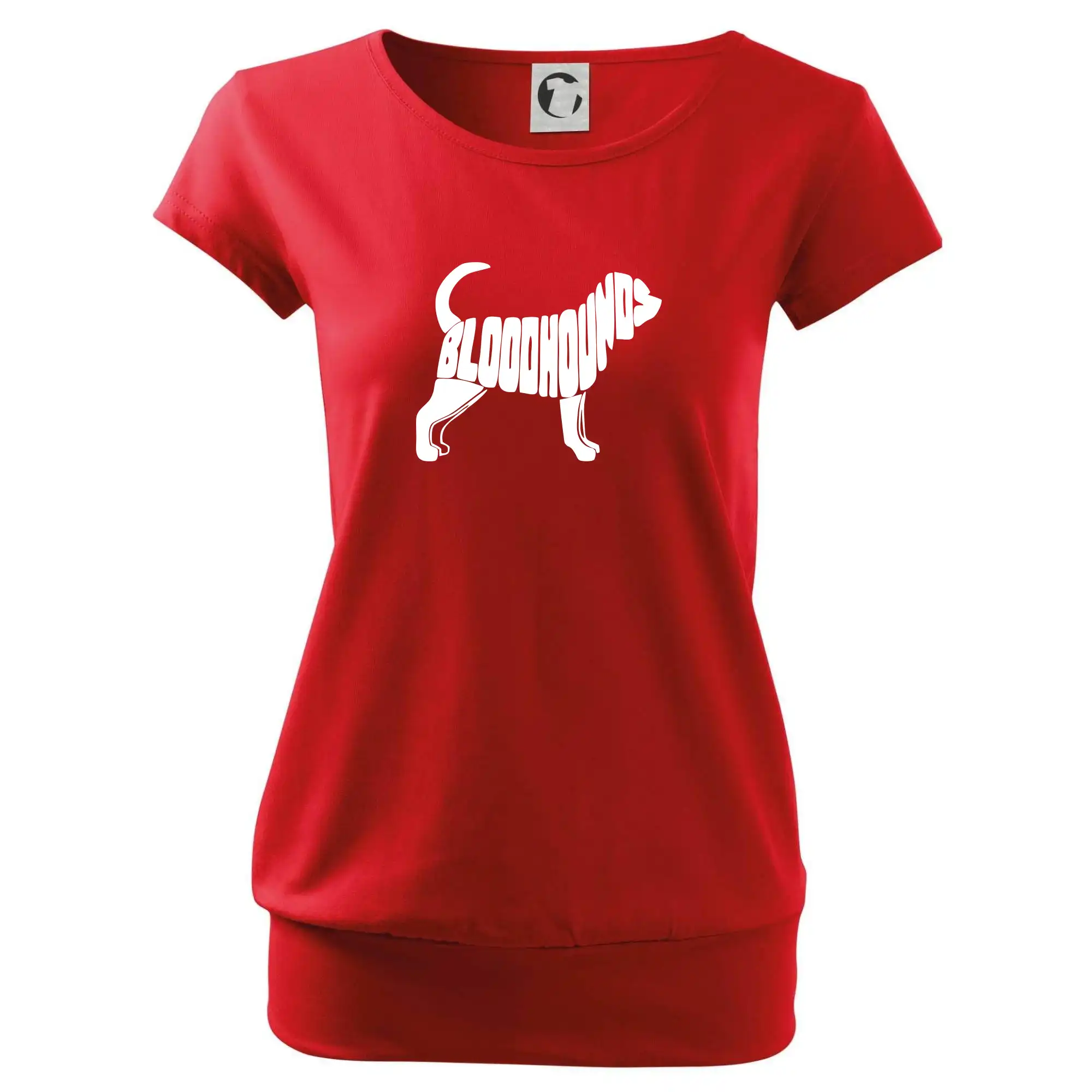 Bloodhound nápis v těle