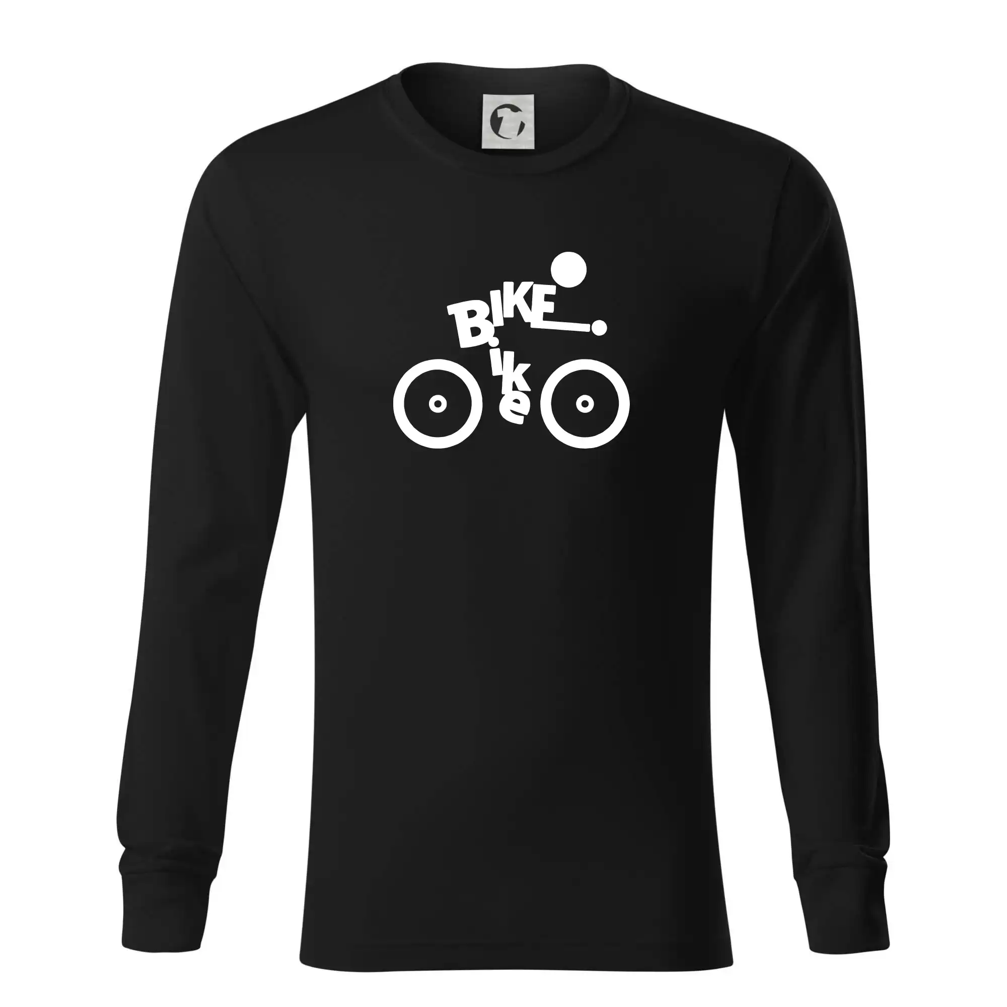 Bike nápis postava