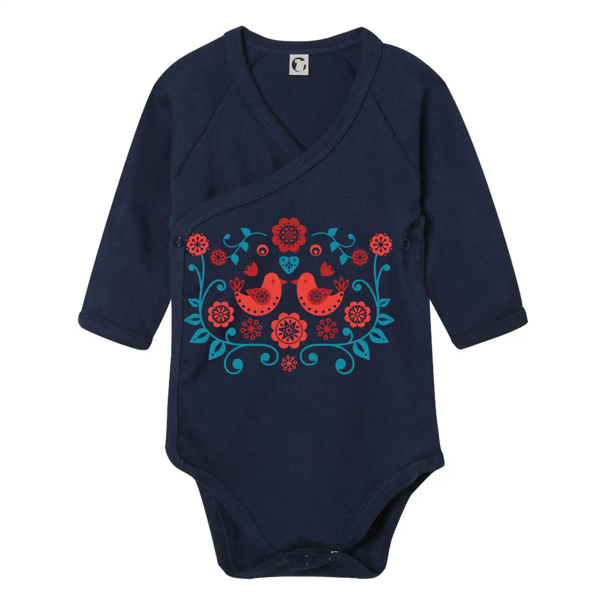 folklor - dva červení ptáčci