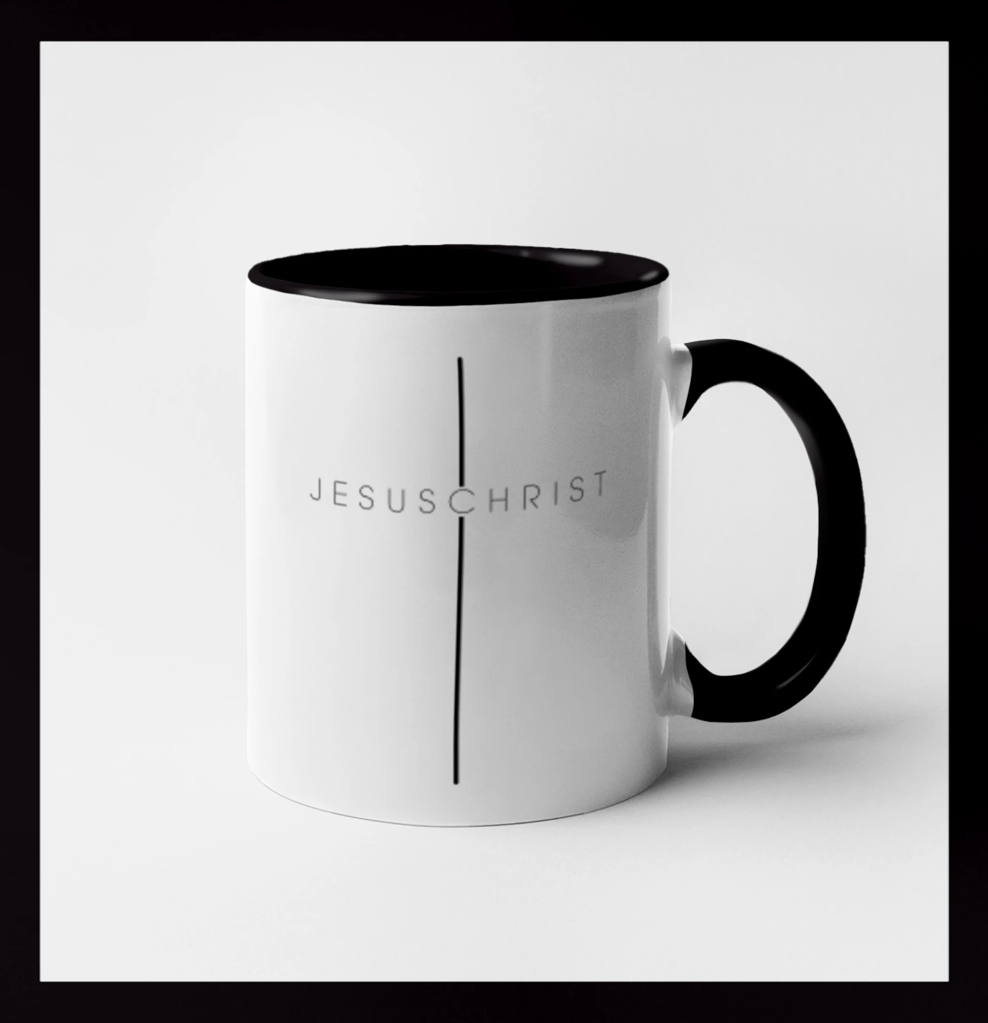 JesusChrist nápis v kříži