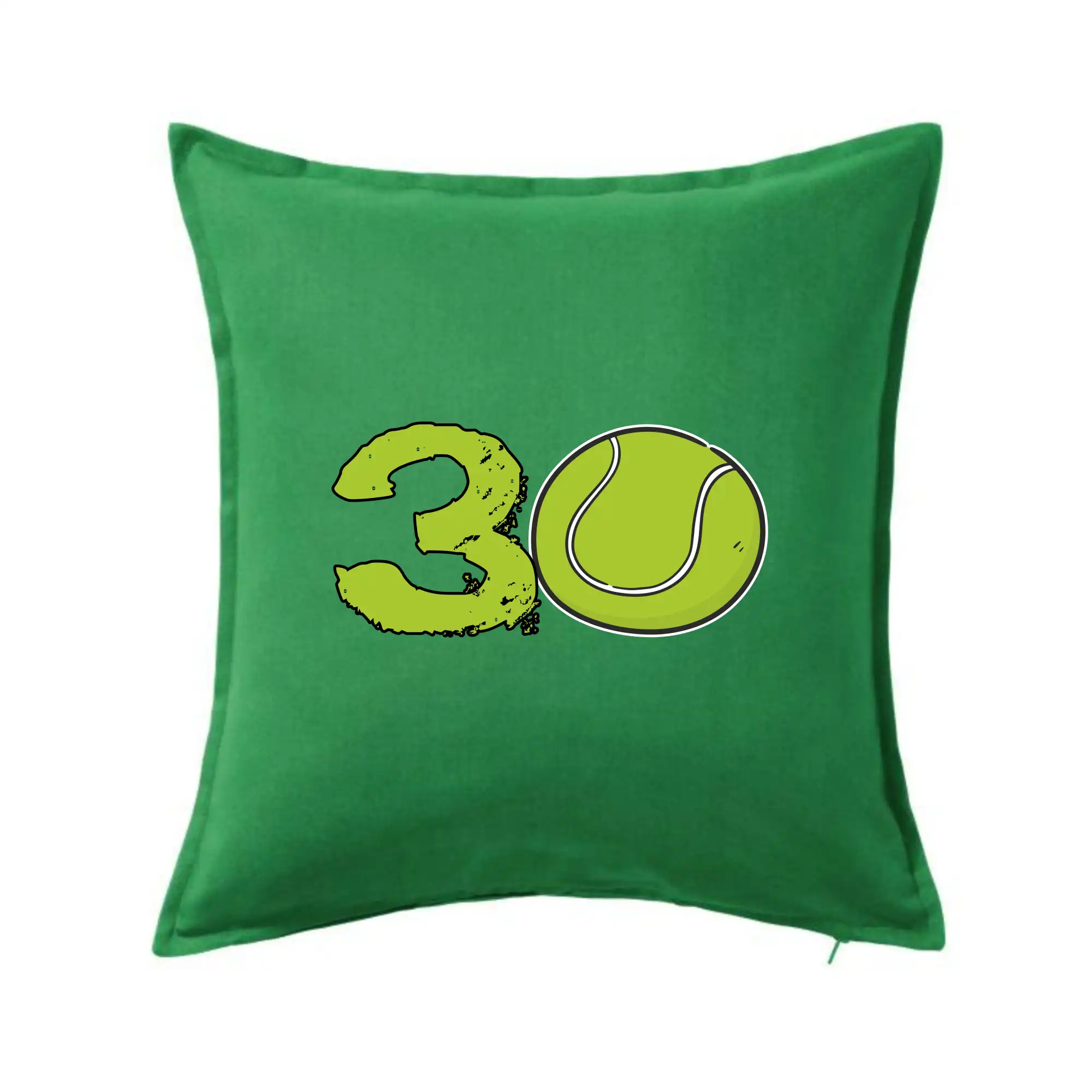 Tričká na tenis - Tenis okrúhle narodeniny 30 - Vankúš 50x50