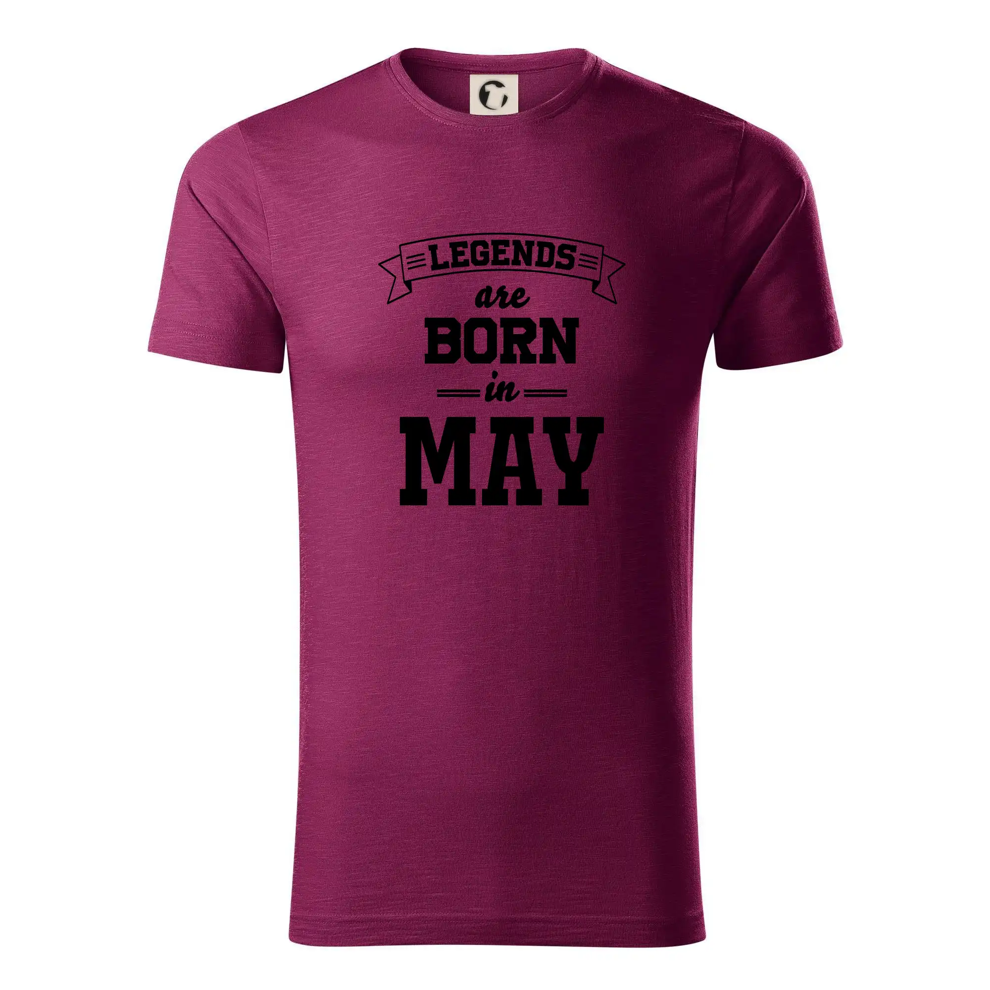 Tričká pre narodených v máji - Legends are born in May - Tričko z organickej bavlny