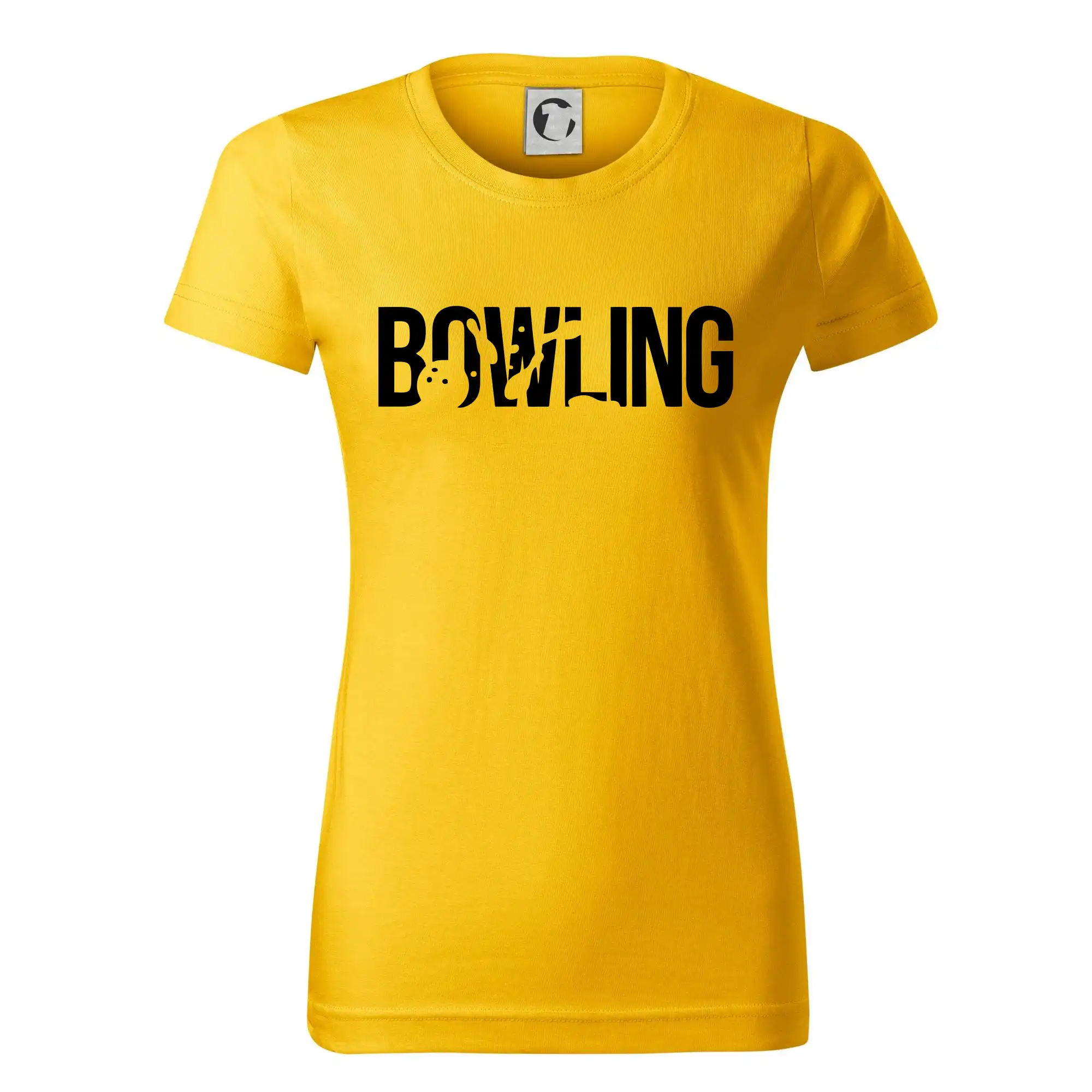 Bowling nápis kuželky