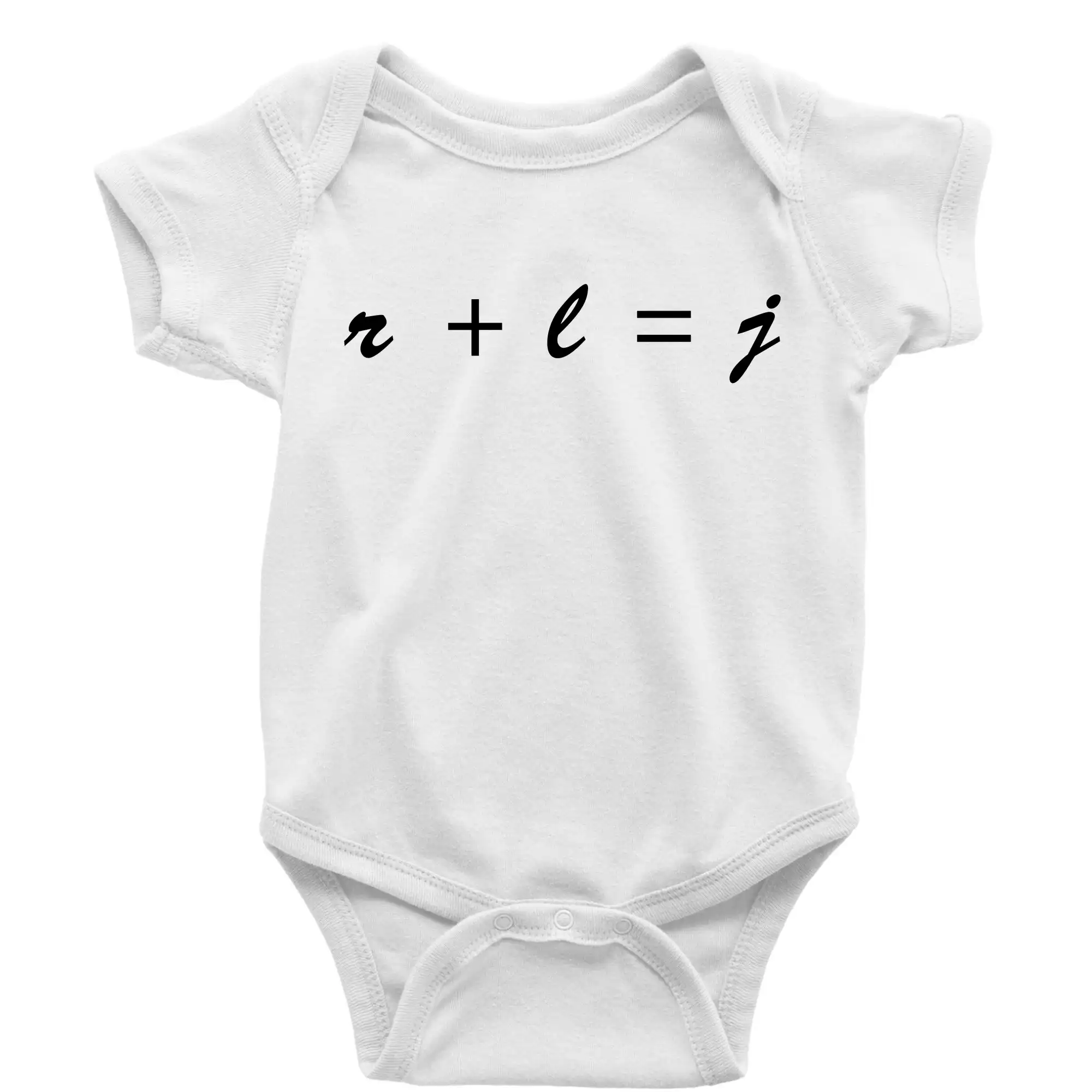 Vtipné tričká pre matematiky - Hra matematiky - Body dojčenské s krátkym rukávom