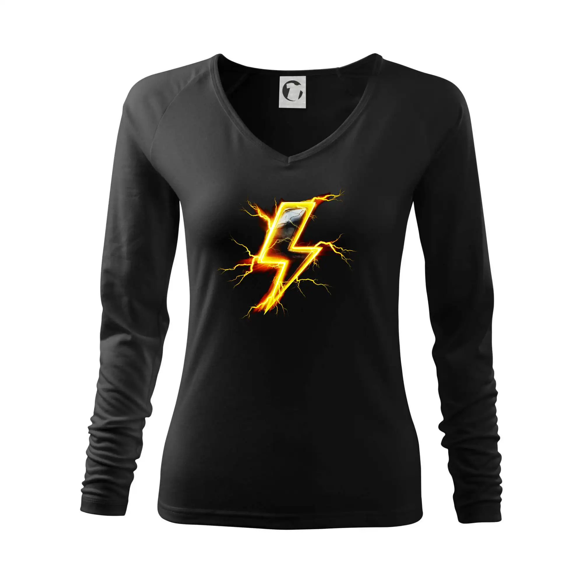 Vtipné tričká do práce - Blesk elektrikára - Tričko dámske Elegance