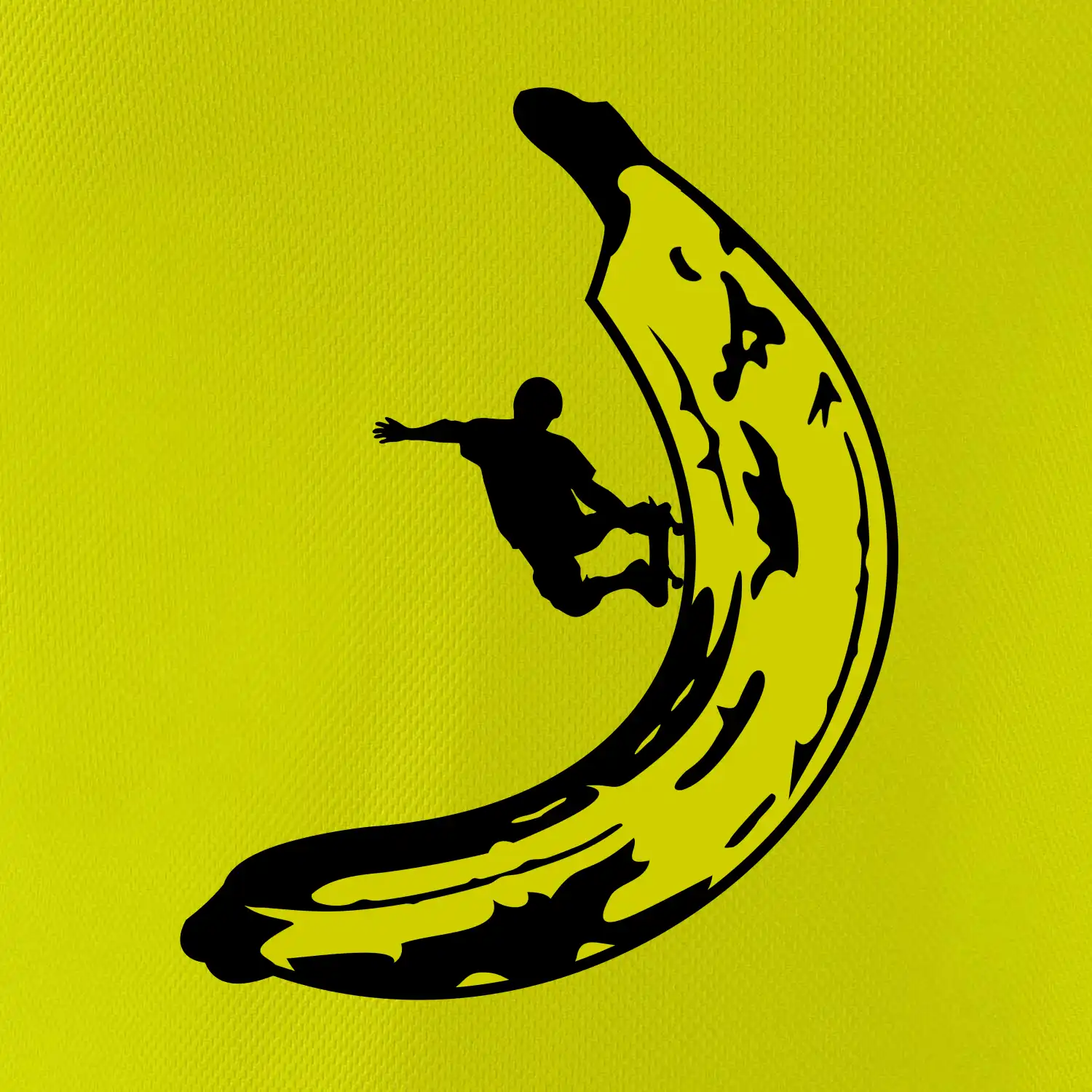 Skateboardista na banánu