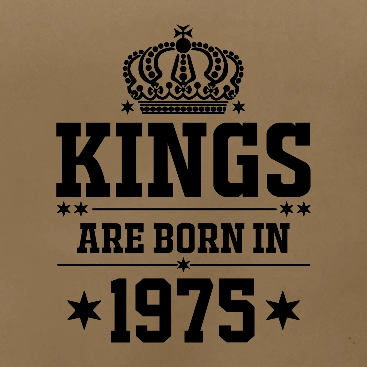Kings are born in 1975