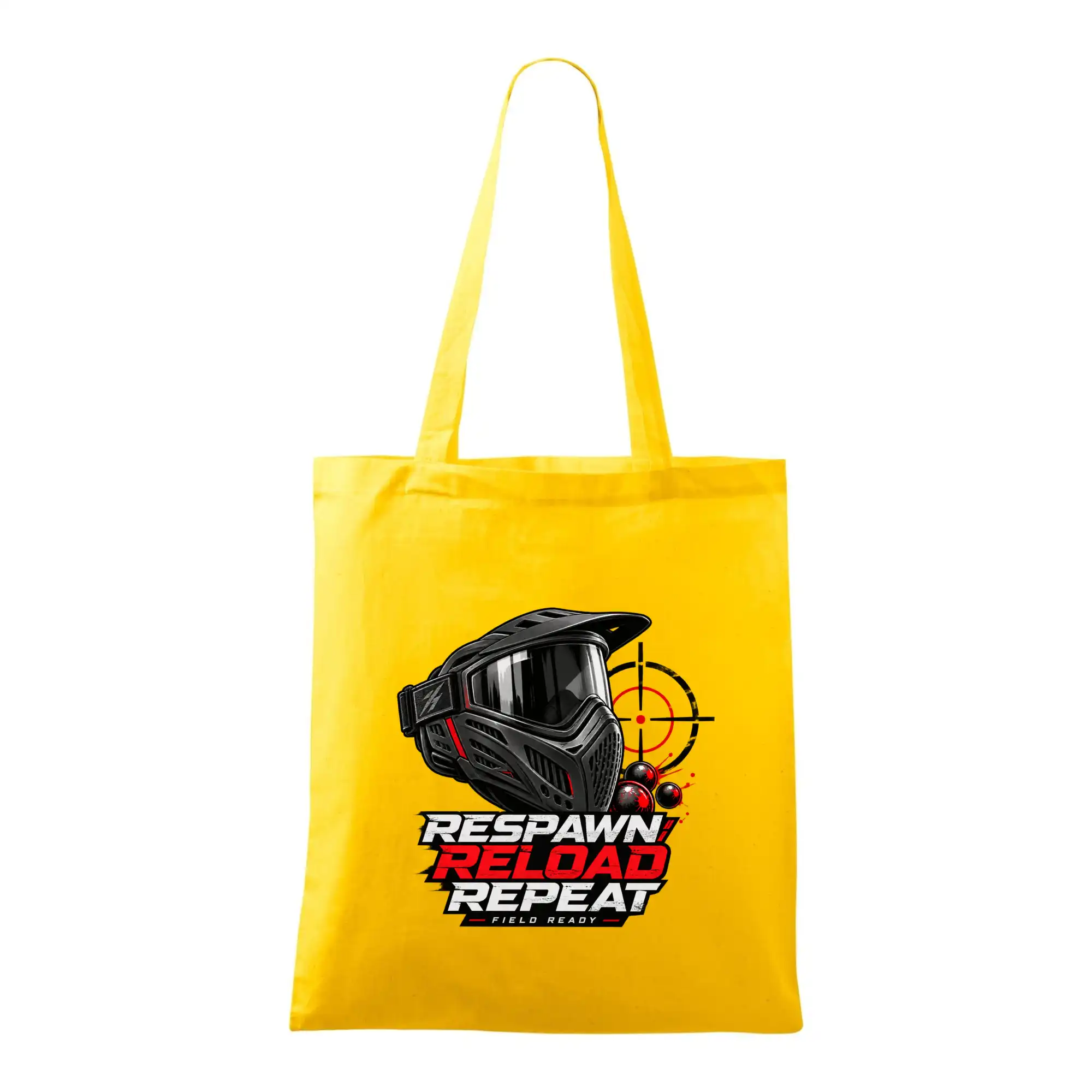 Paintballová maska respawn reload repeat
