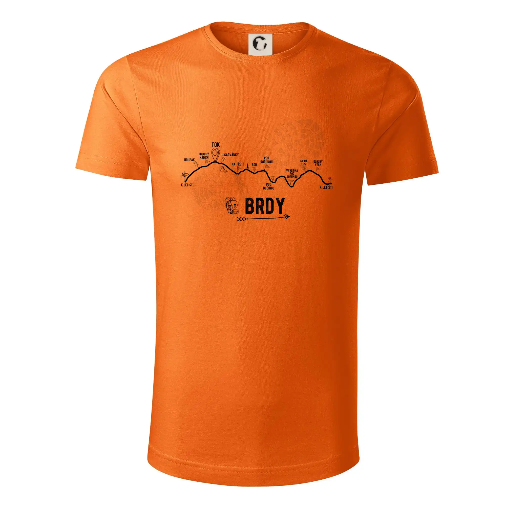 Profil kopců - Brdy