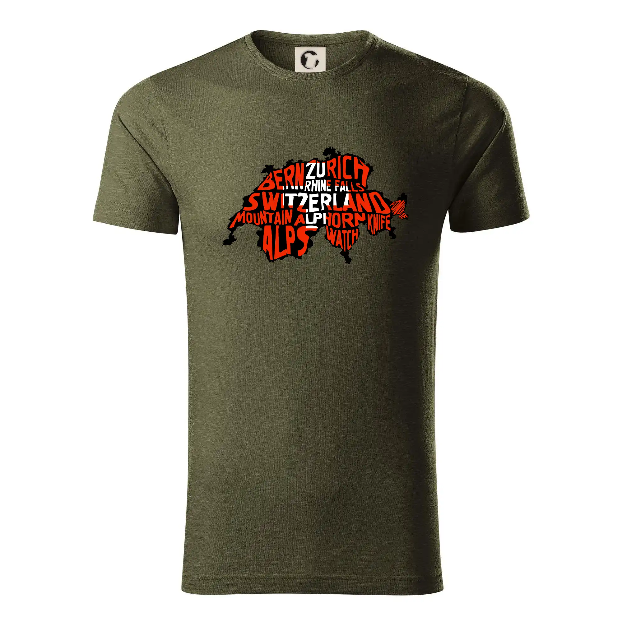 Mapy - názvy měst - Švýcarsko