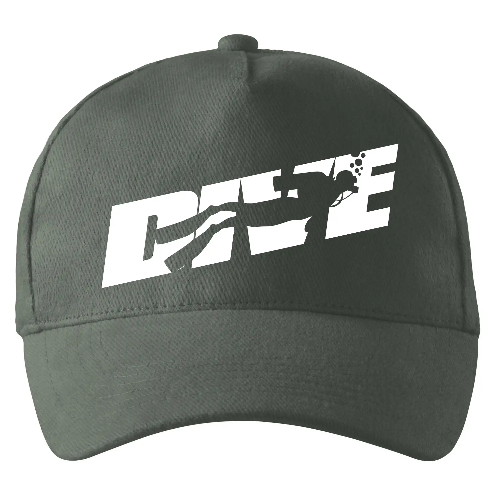 Potápačské tričká - Dive potápač - Šiltovka so zahnutým šiltom a mosaznou sponou