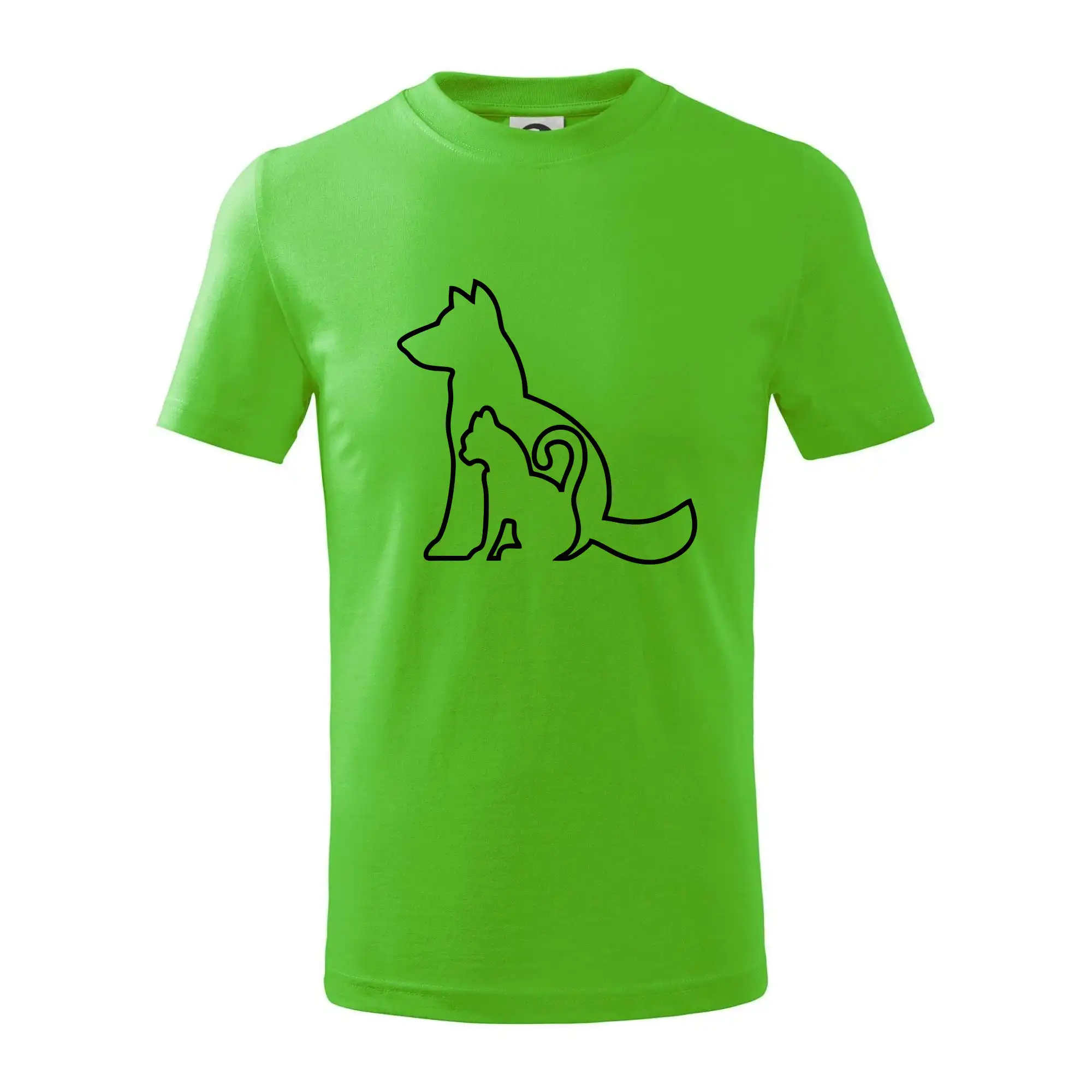 Vtipná tričká s mačkou - Mačkopes - Tričko detské bavlnené