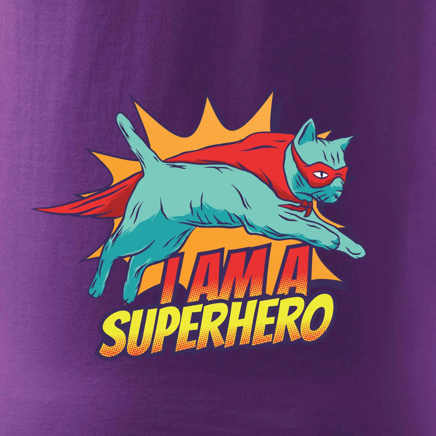 Kočka I am a Superhero