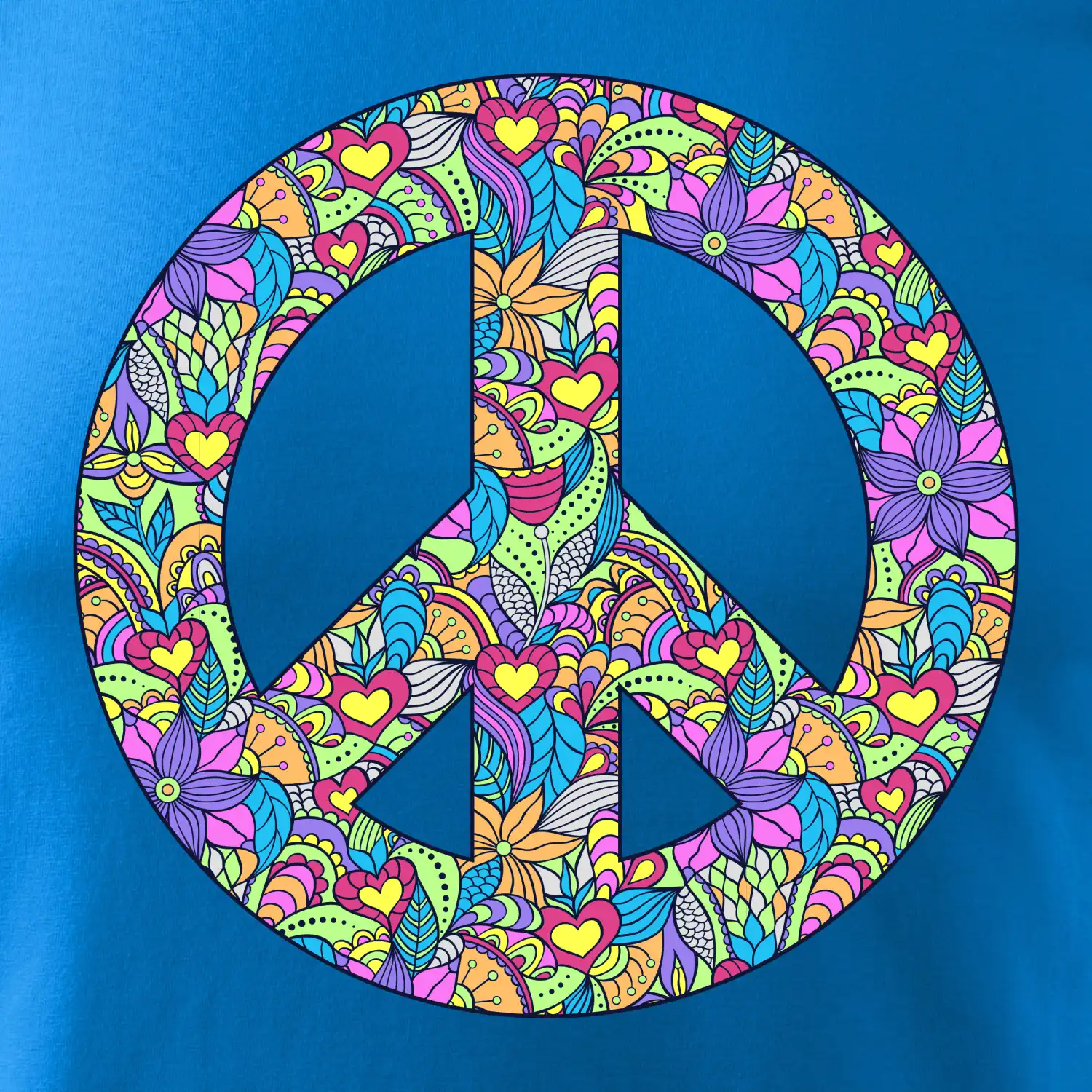 Peace symbol mandela