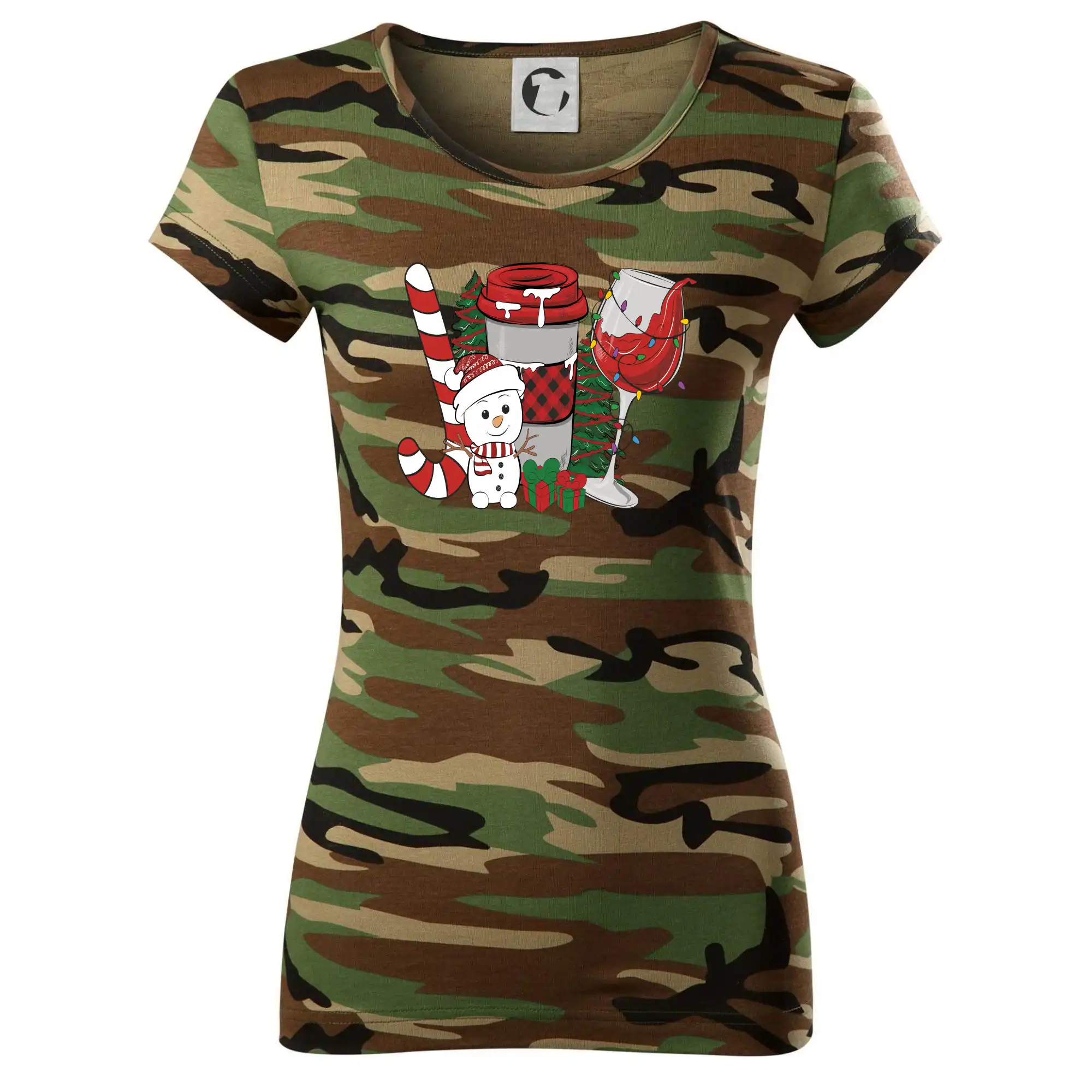 Vánoce, víno a sněhulák