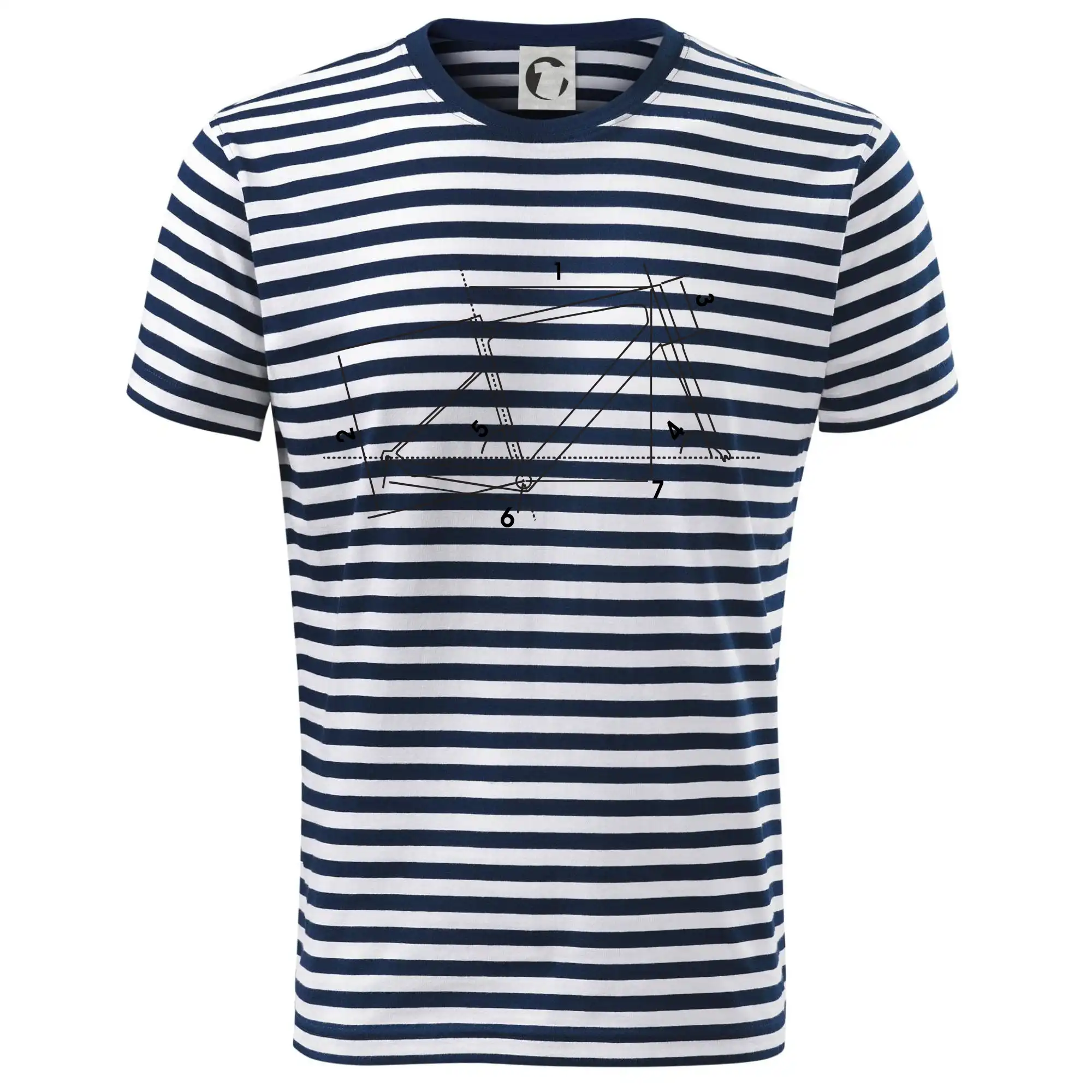 Tričko ako darček pre cyklistu - Cyclo nákres - Dětské triko na vodu