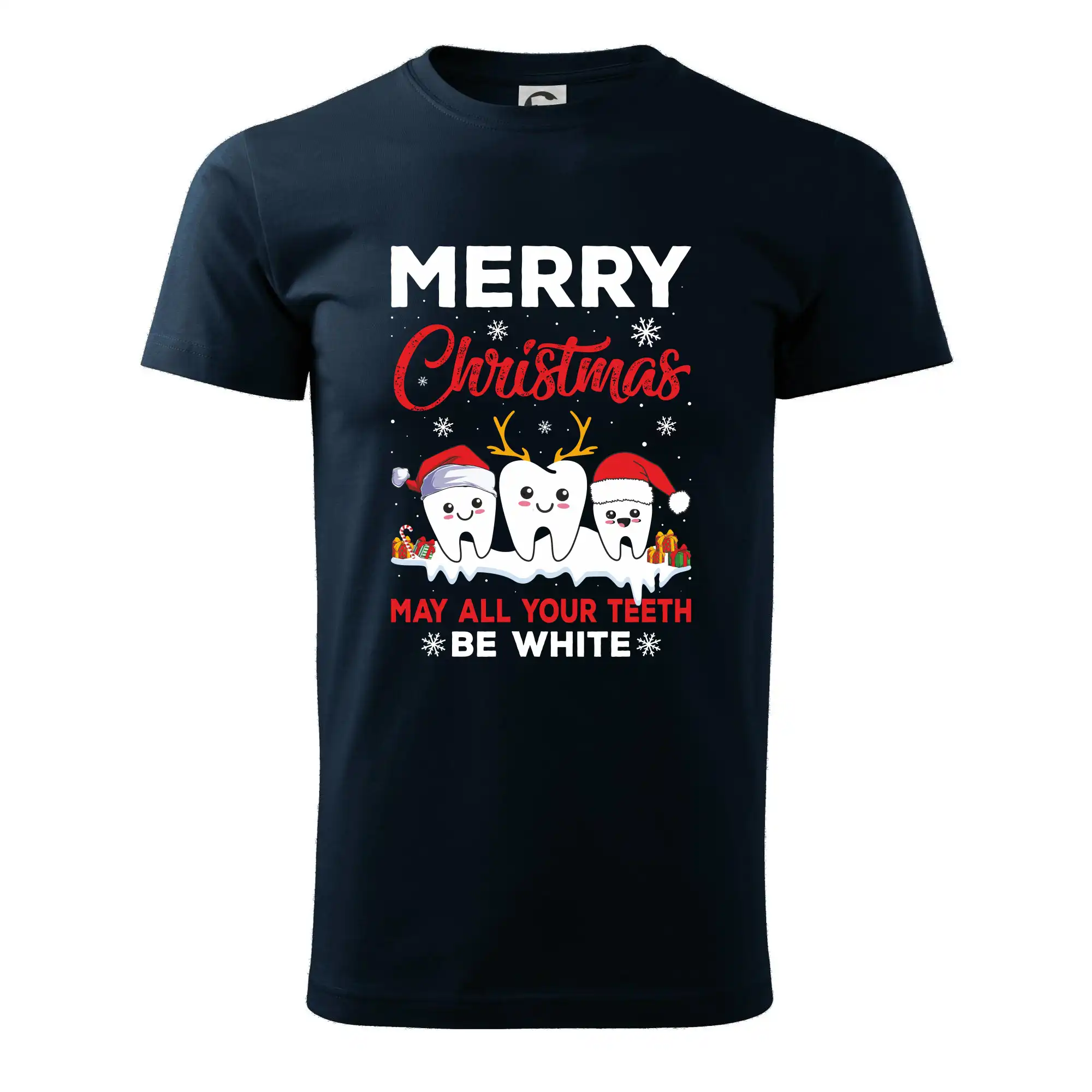 Merry Christmas teeth be white
