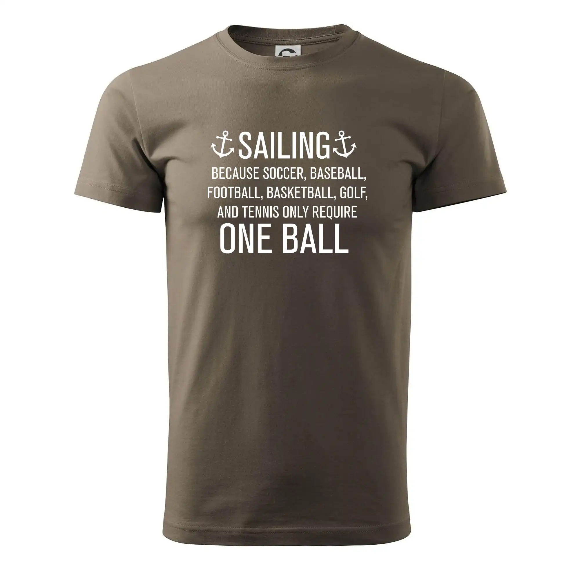 Sailing beacause one ball
