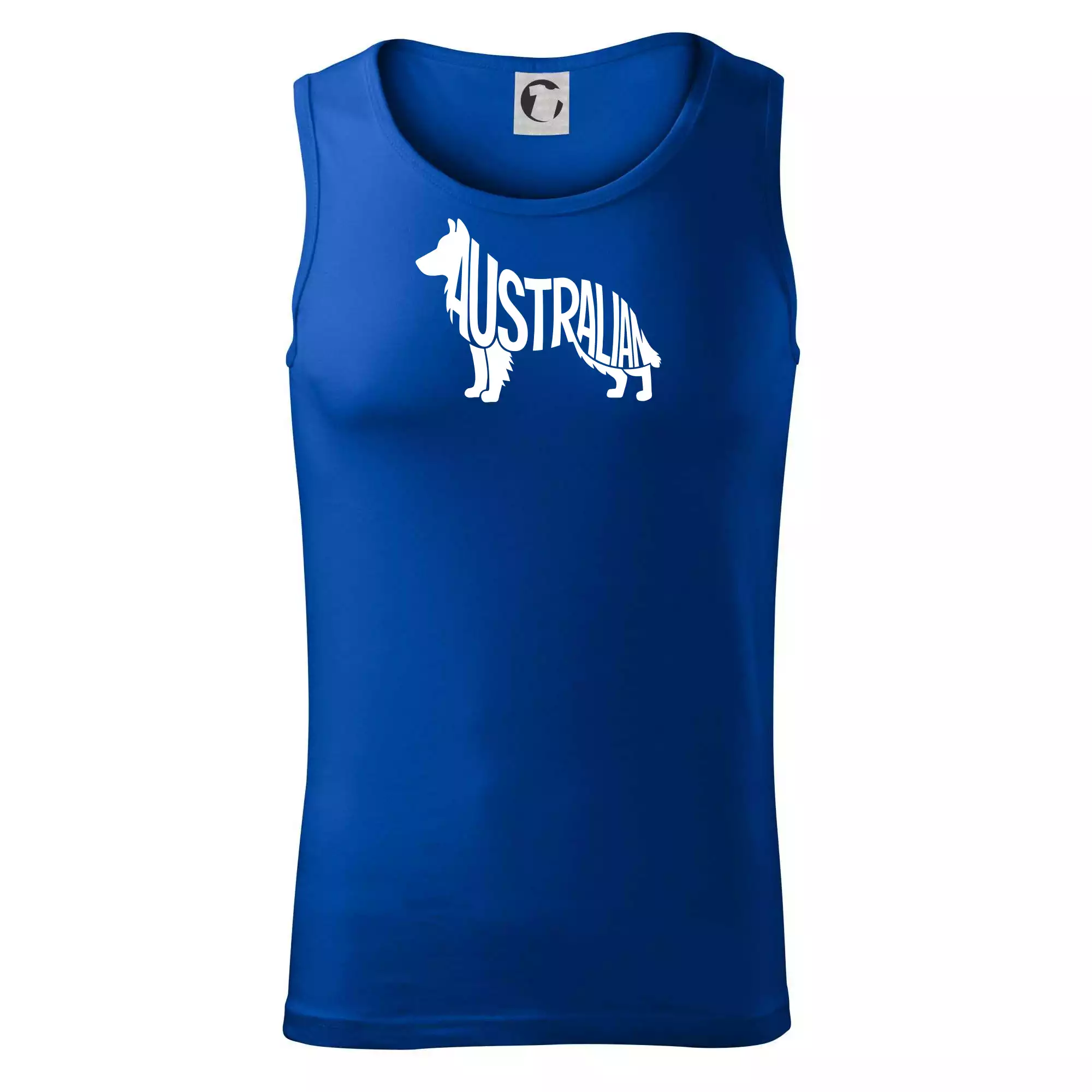 Australský Ovčák - nápis v těle