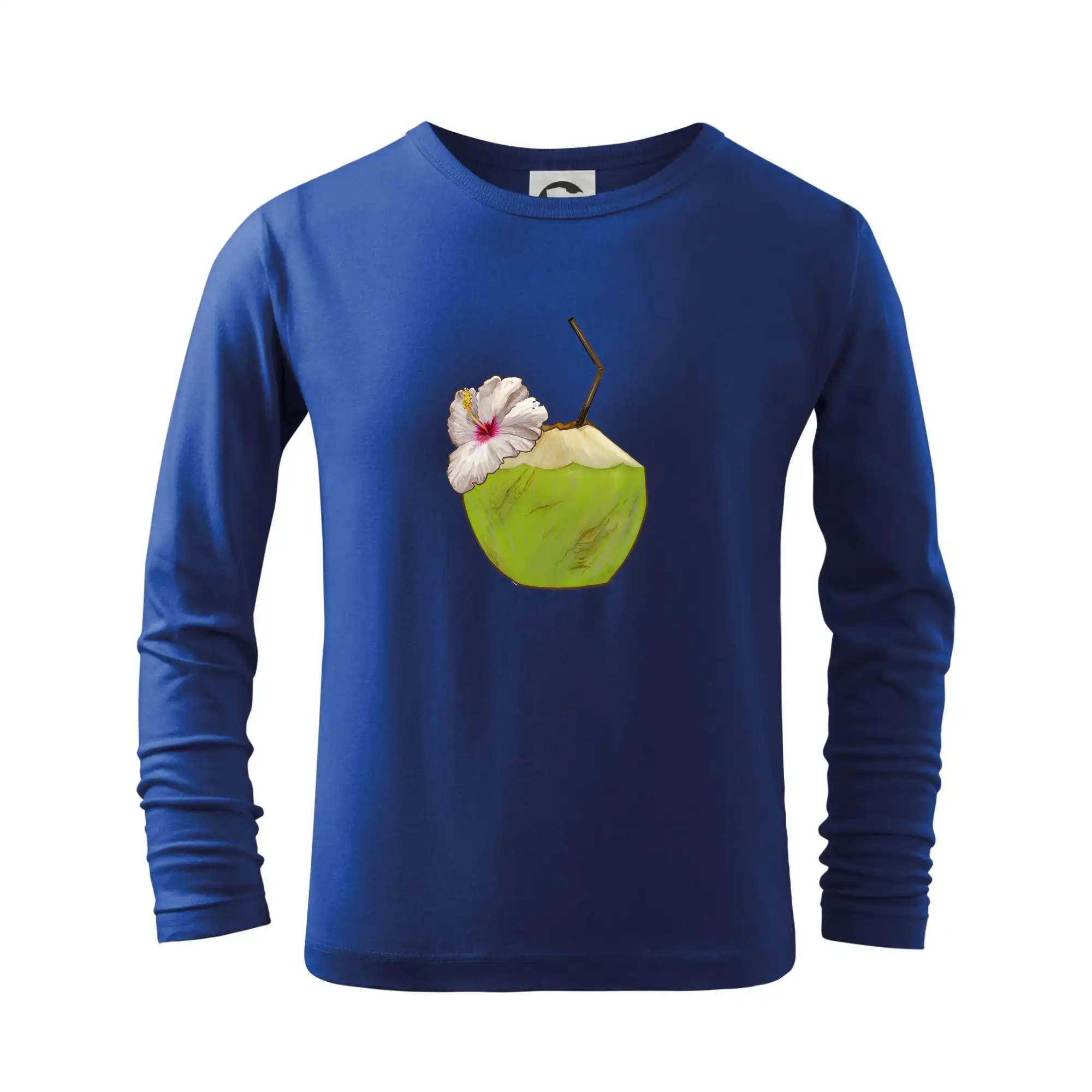 Vtipná tričká s motívmi pitie - ostatné - Kokosový nápoj - Tričko detské Long Sleeve