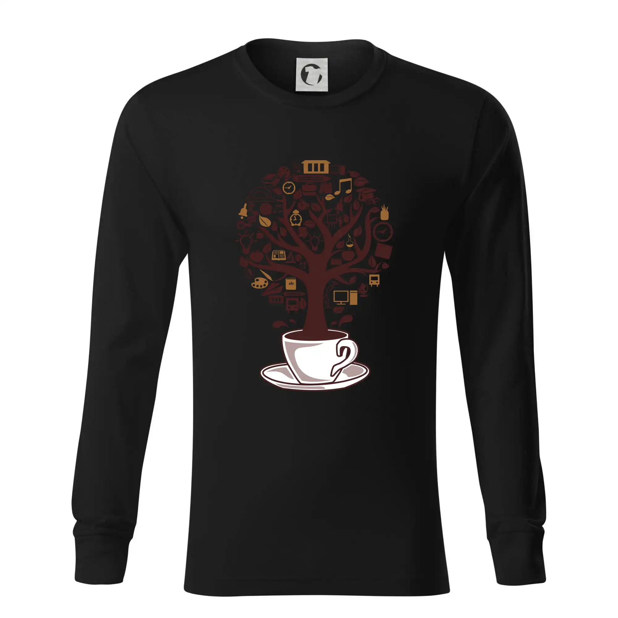 Coffee Tree parts from school icon