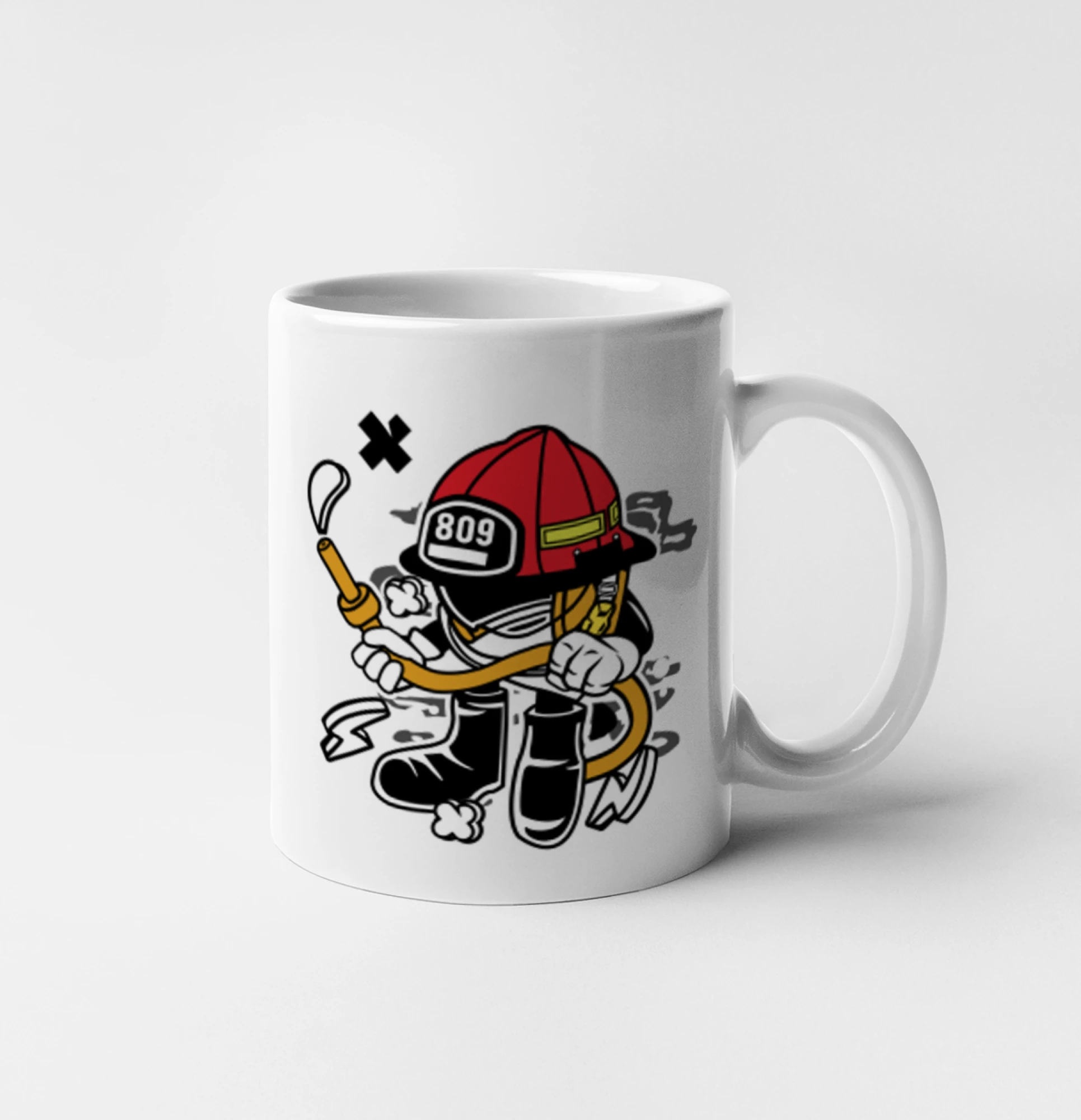 Originálne tričká pre hasičov - Fajrákmen - Hrnček 