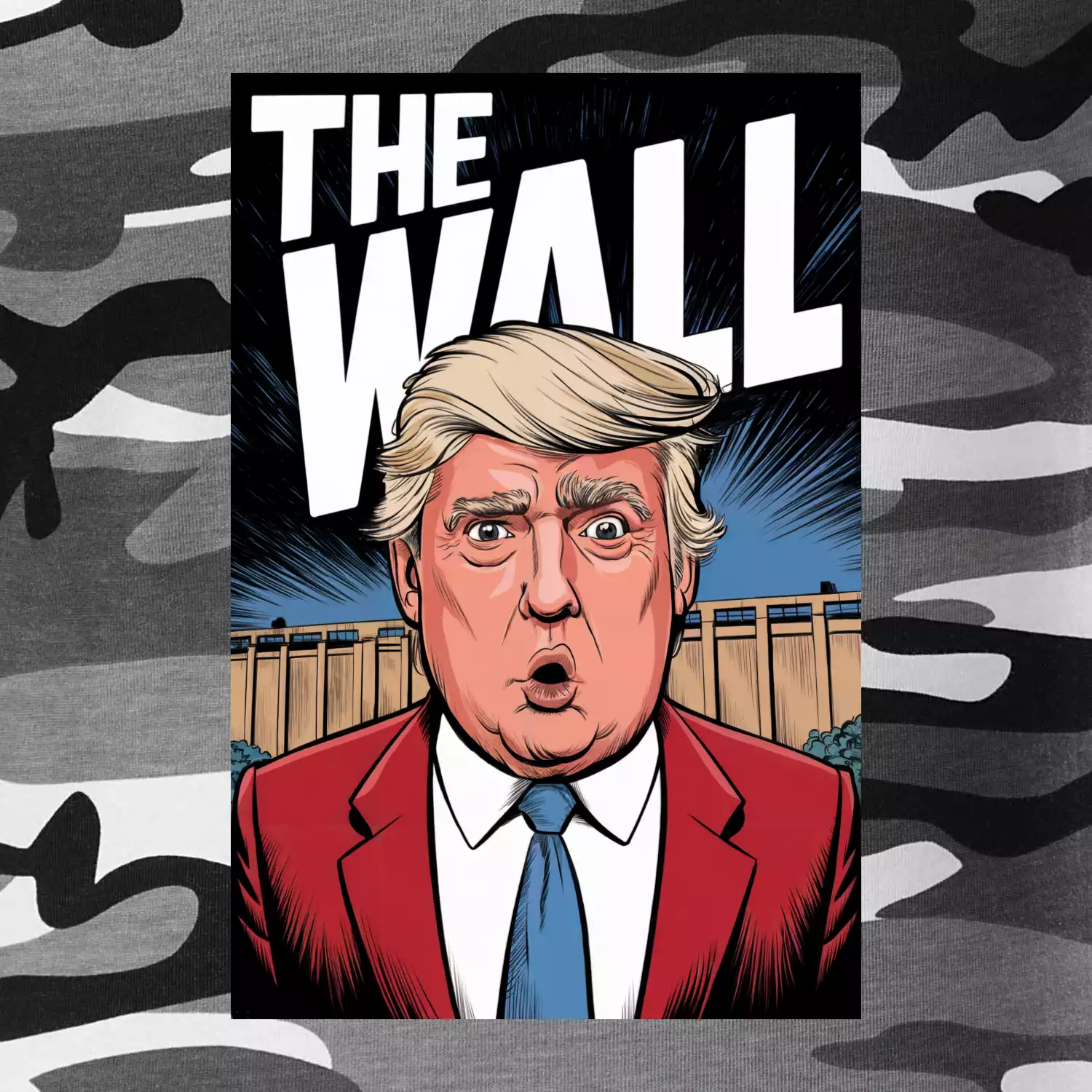 The wall Trump