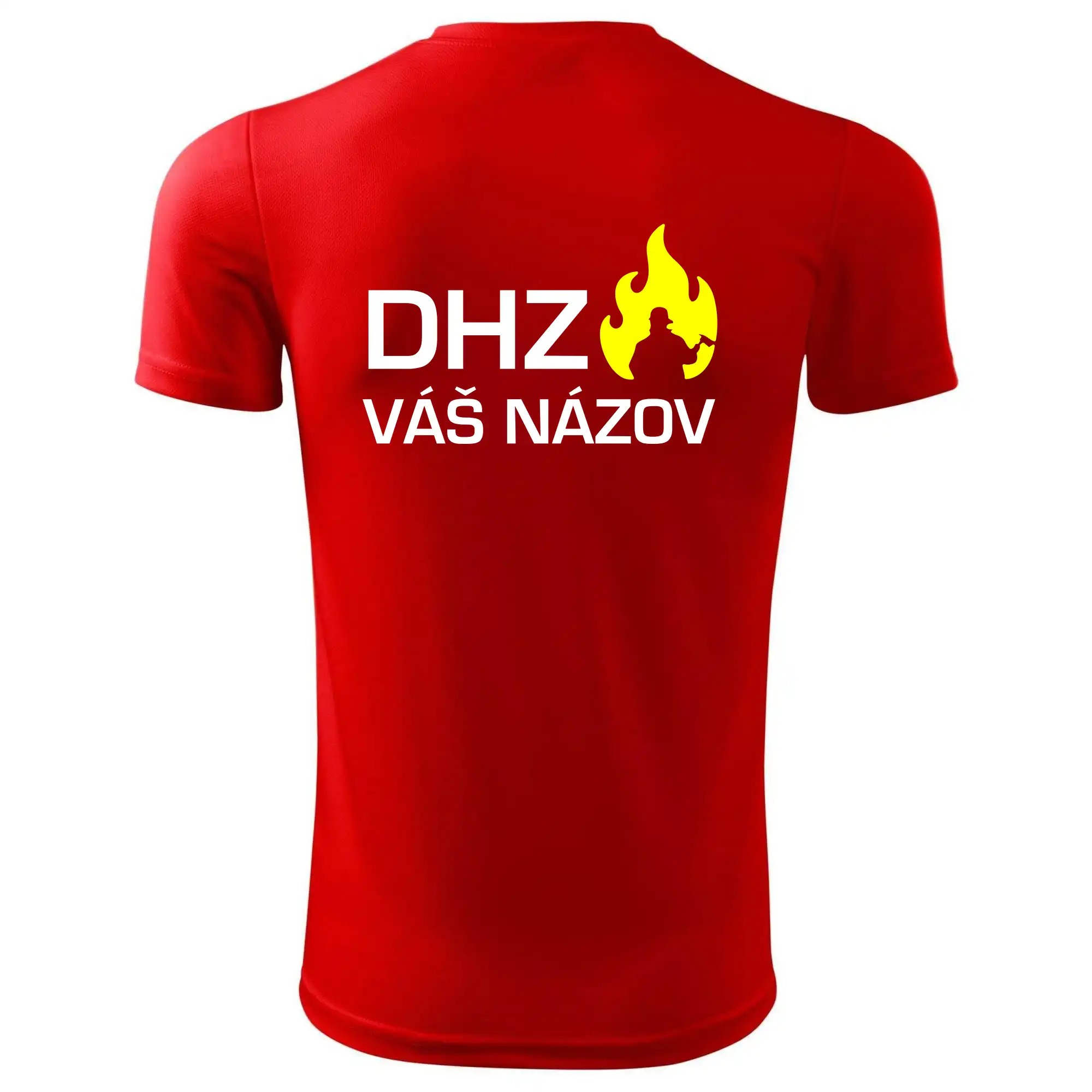 DHZ - Váš názov - FLUO + Reflexná potlač
