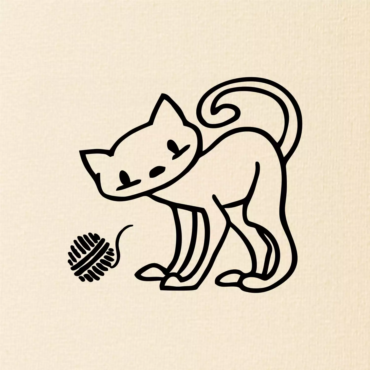 Kočka - Klubíčko - prsa