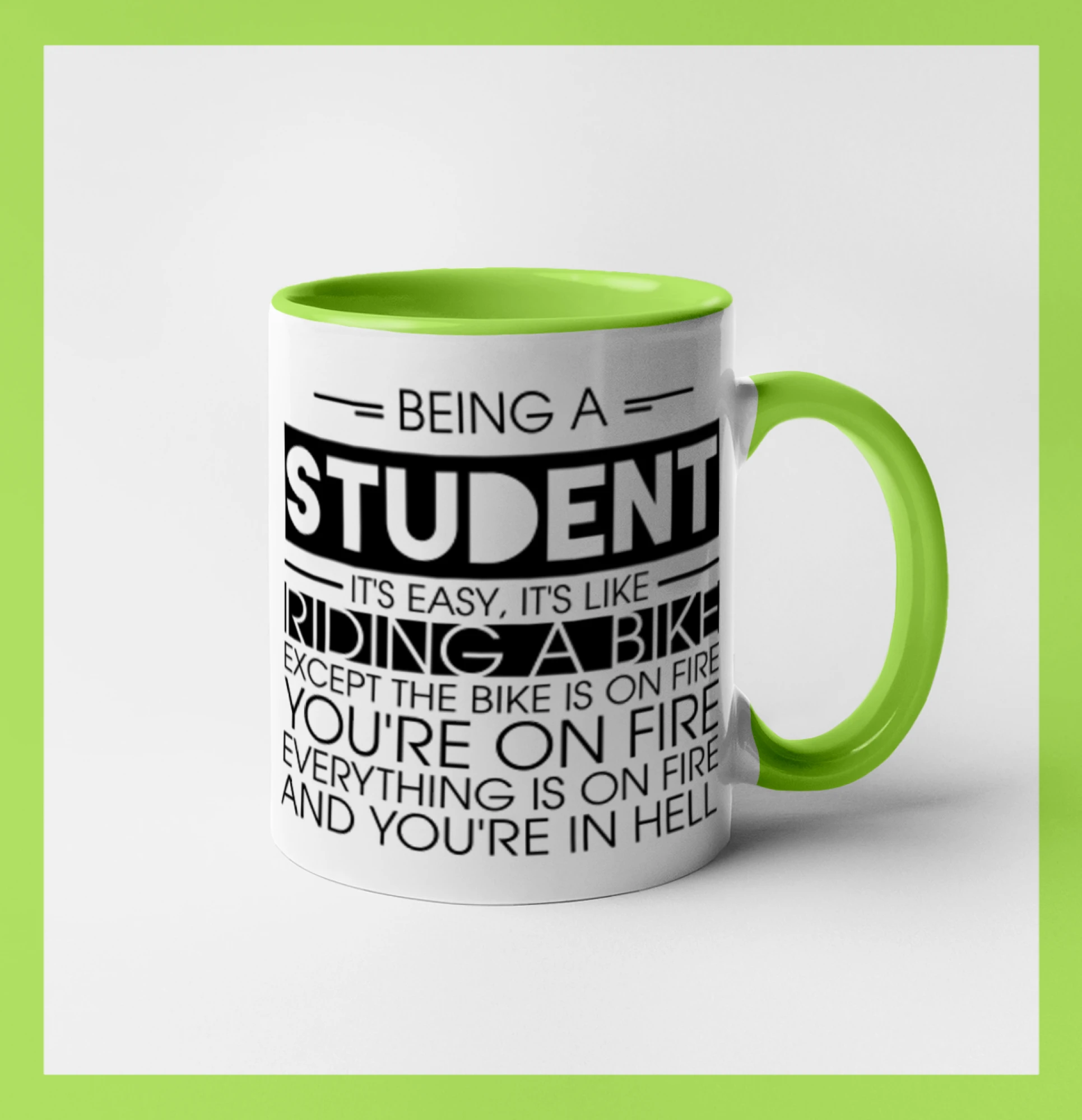 Being a student - bike