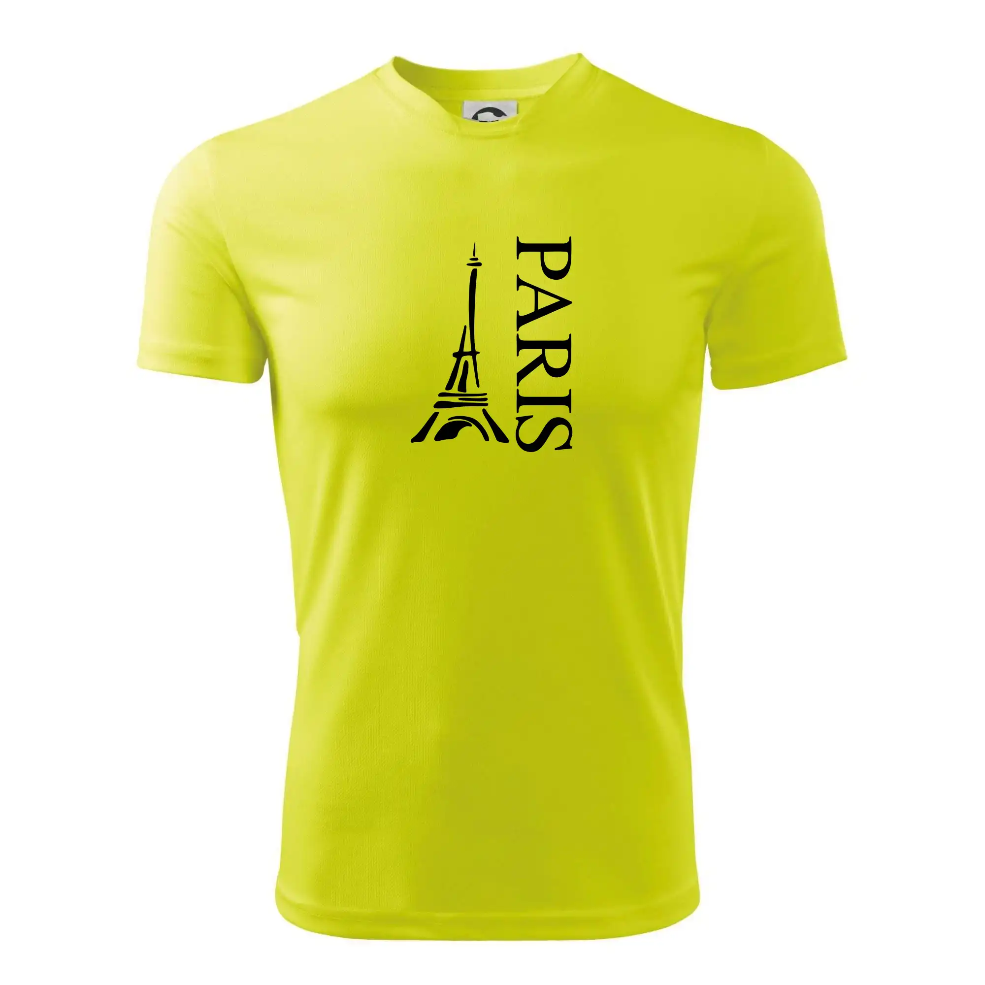 Paris nápis Eiffelovka na výšku