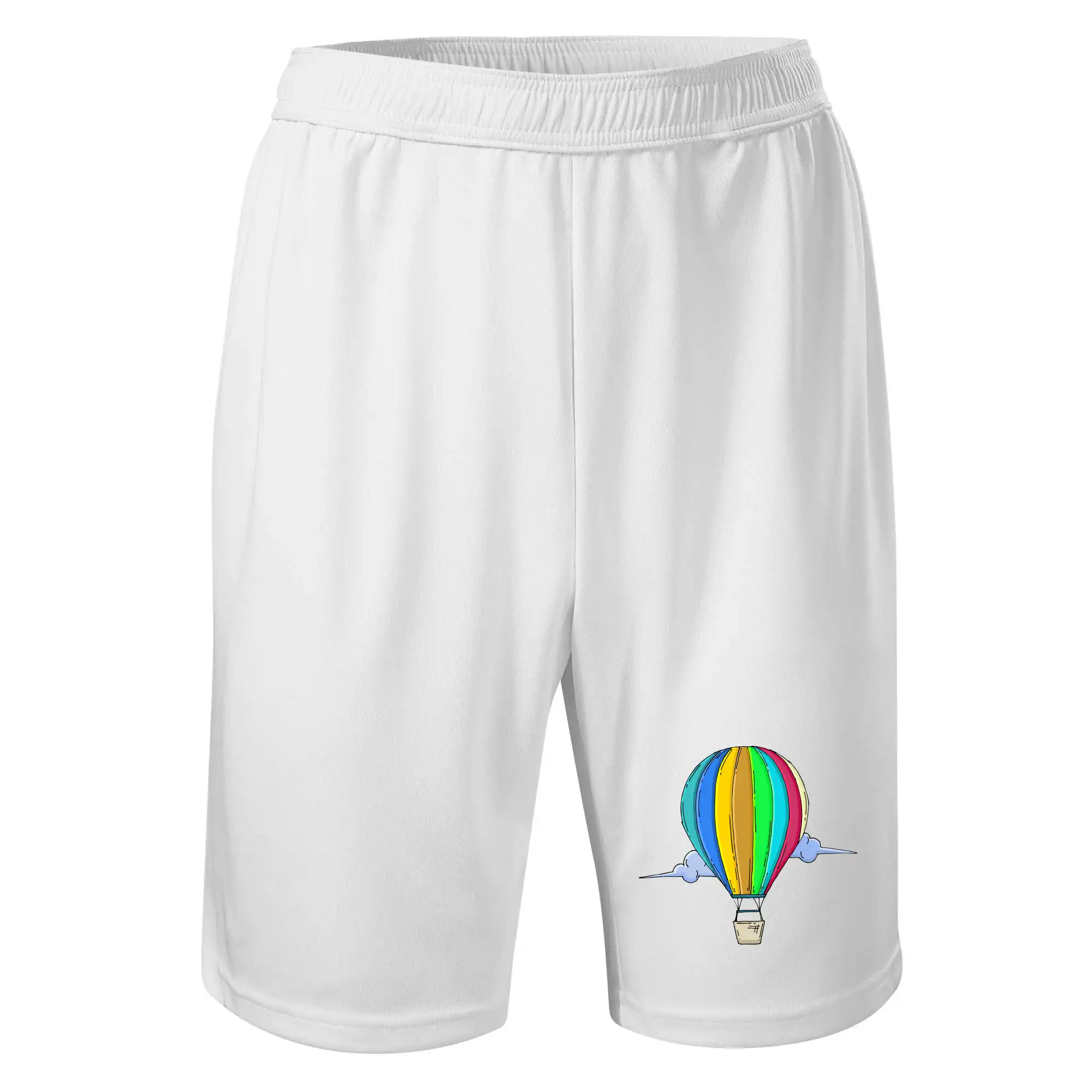 Horkovzdušný balon v oblacích