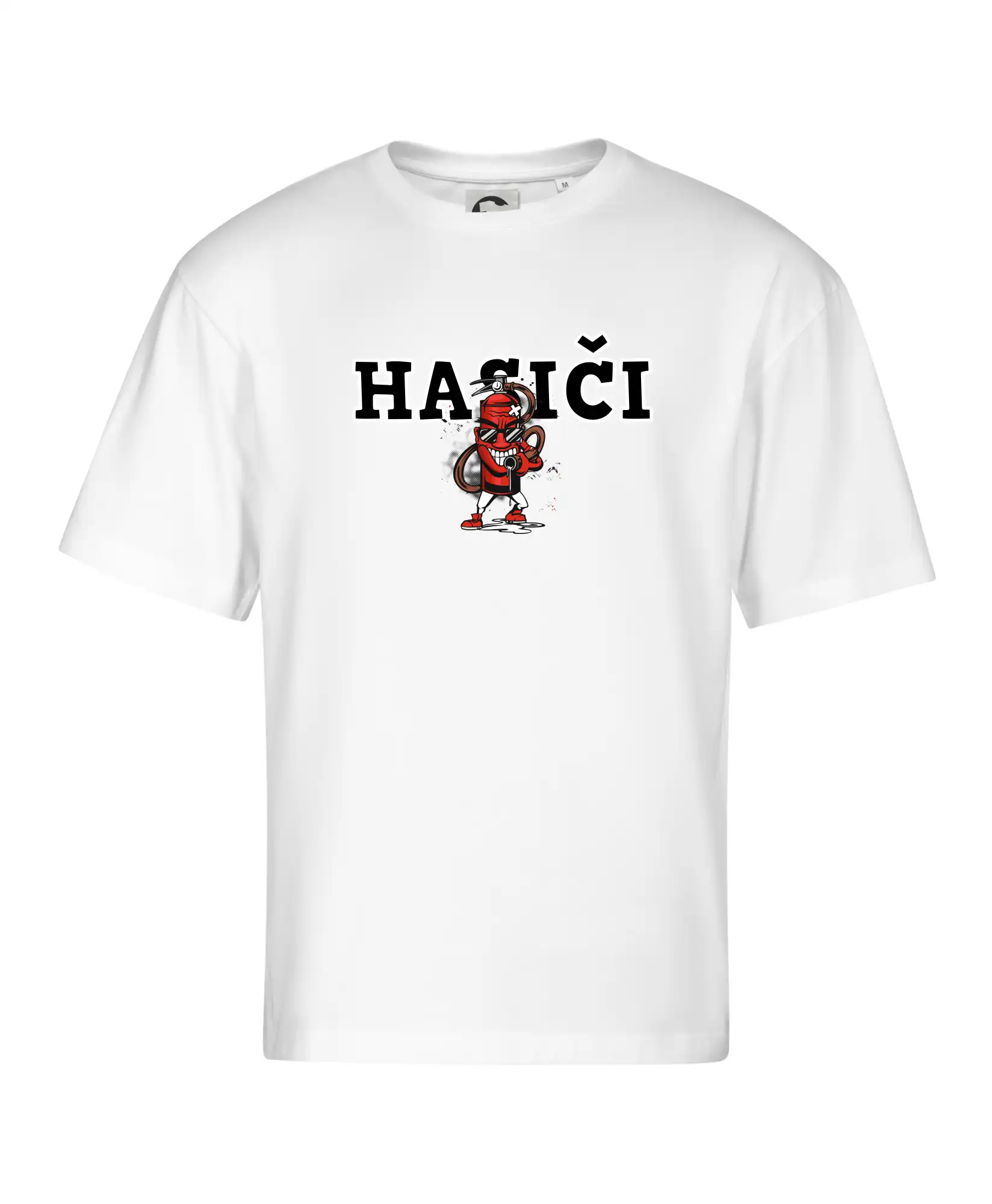 Hasiči hasící přístroj