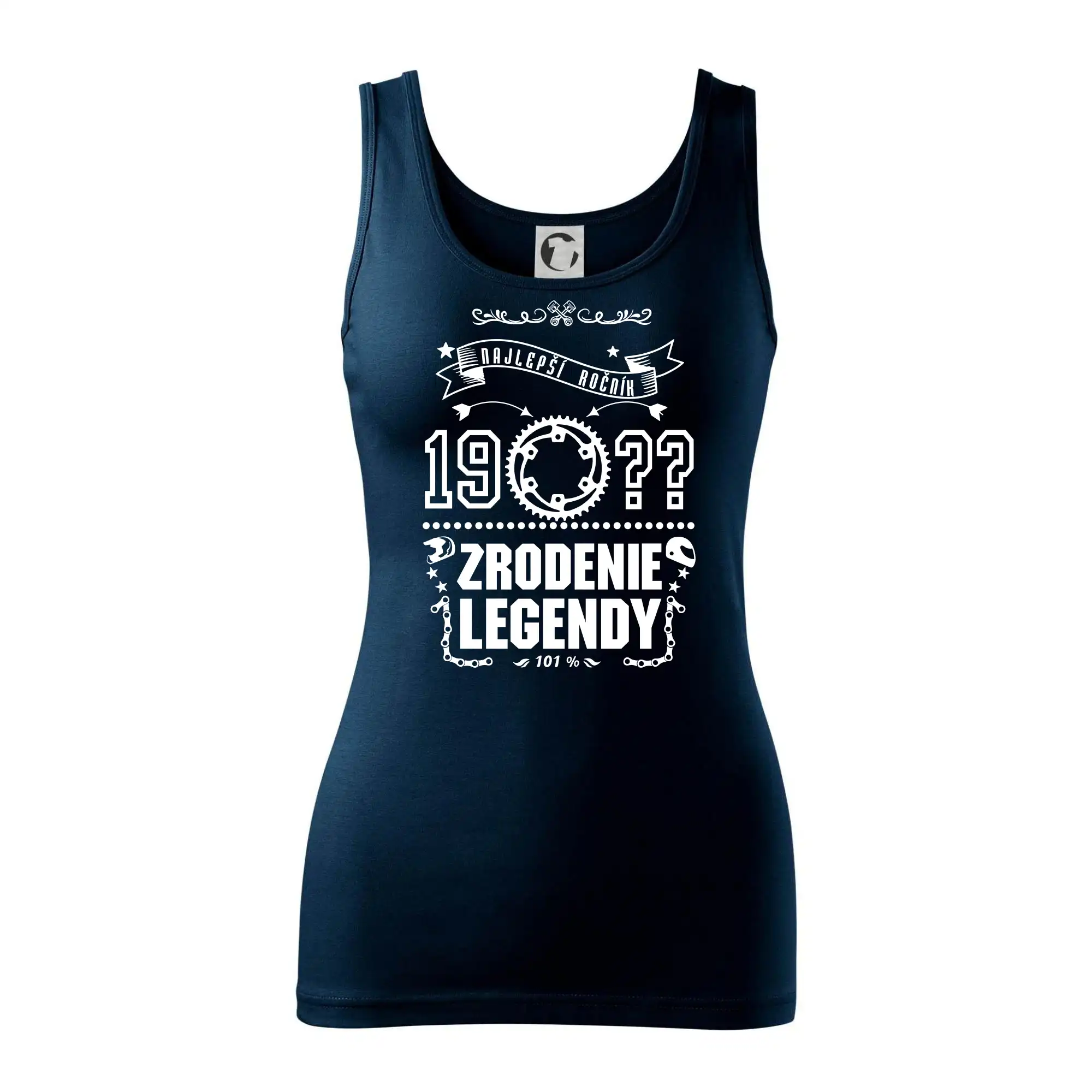 Trička Zrodenie legendy - Zrodenie legendy - pre motorkárov - Dámske tielko